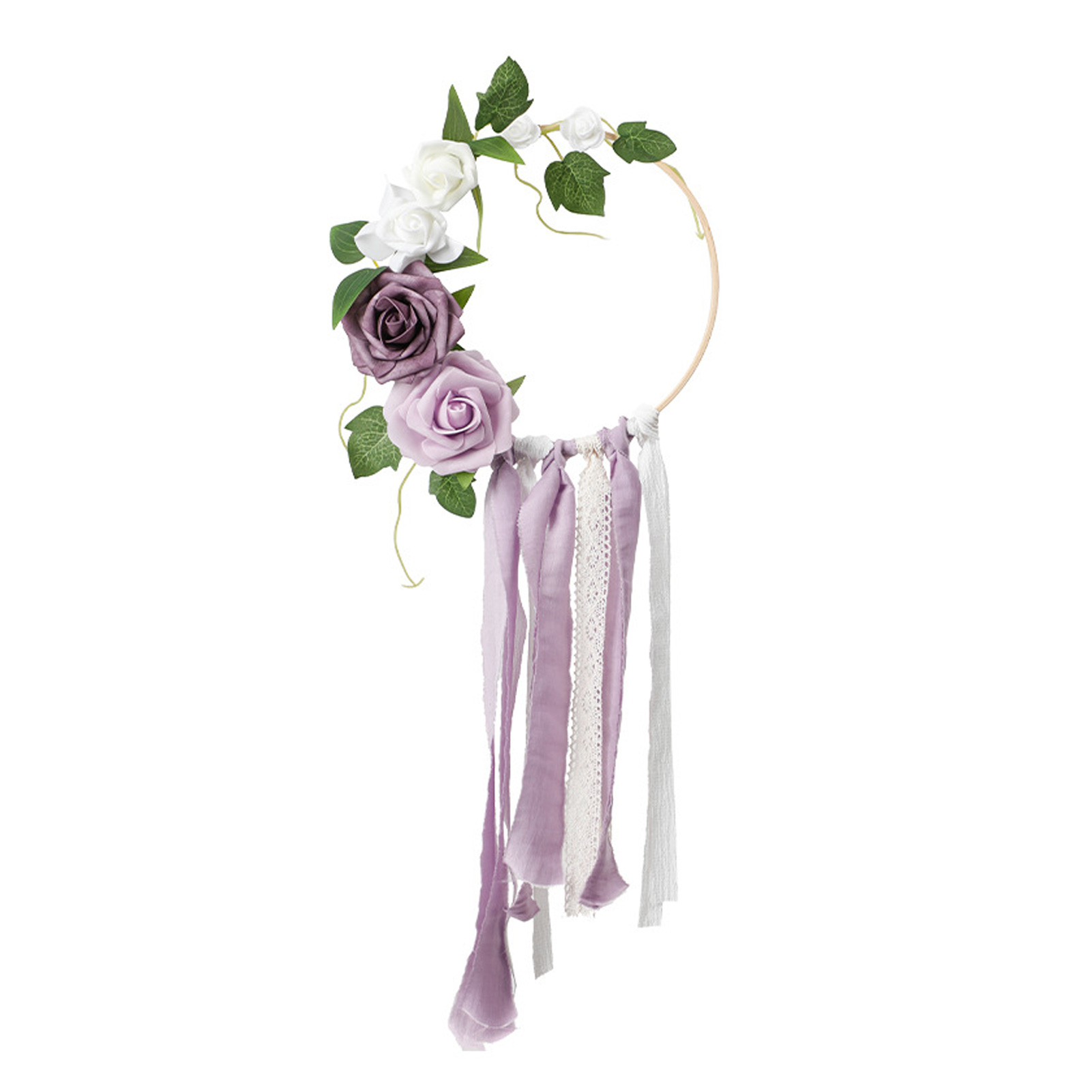 Künstlicher Blumenkranz, Hängende Blumengirlande, Dekoration Für Hochzeiten, Partys, Feste Und Zuhause, Helllila