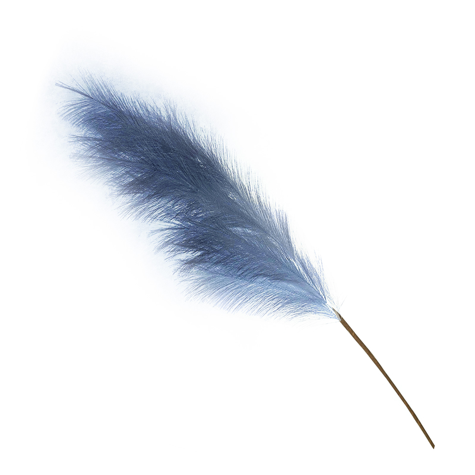 Hohes Und Voluminöses Künstliches Pampasgras, Dunkelblau, Ideal Zum Befüllen Von Vasen, Zur Dekoration Eines Schlafzimmers Oder Einer Hochzeit.