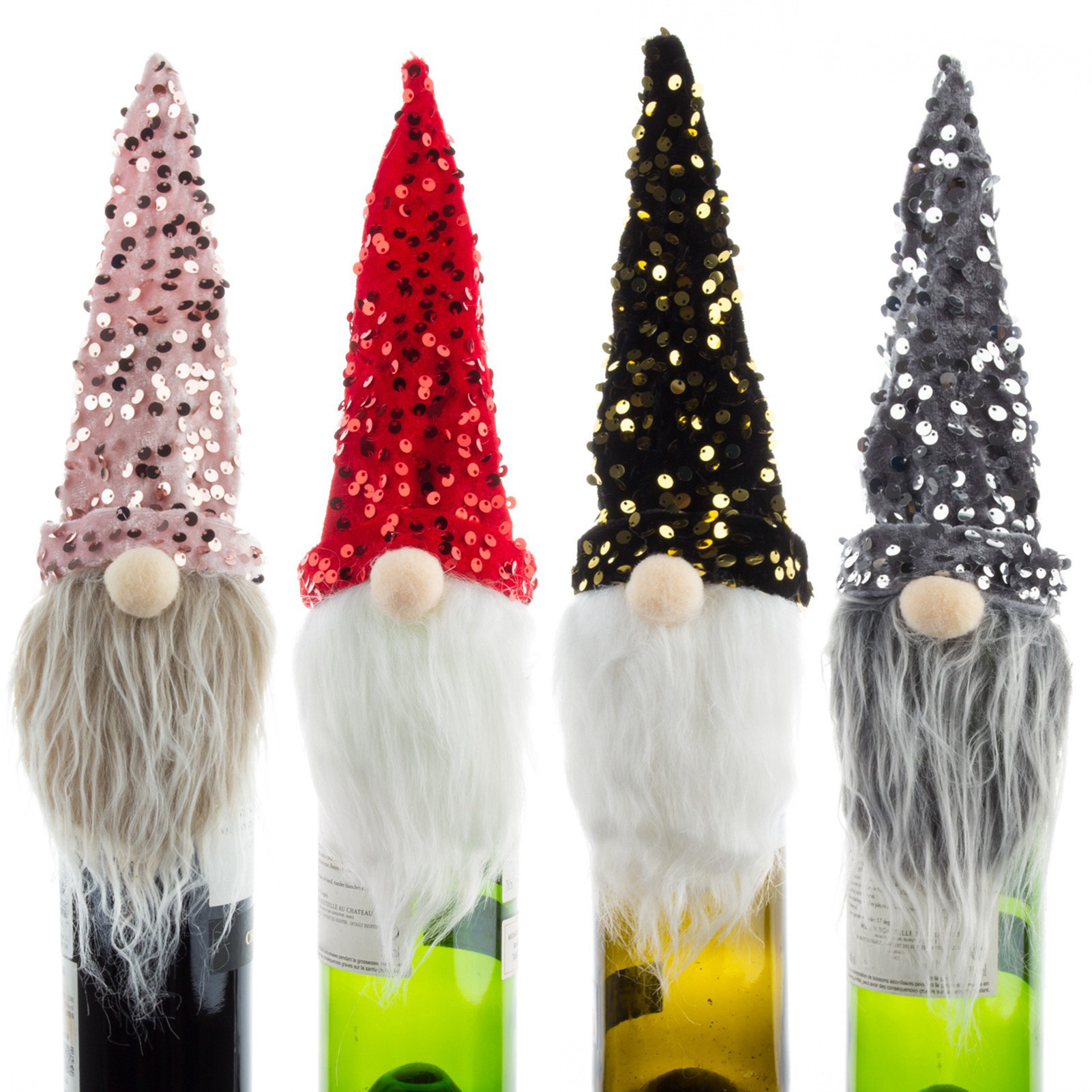 Weihnachtswichtel-weinflaschenhülle, Weihnachtlicher Weinflaschenverschluss Für Hochzeits- Und Weihnachtsfeier-gastgeschenke