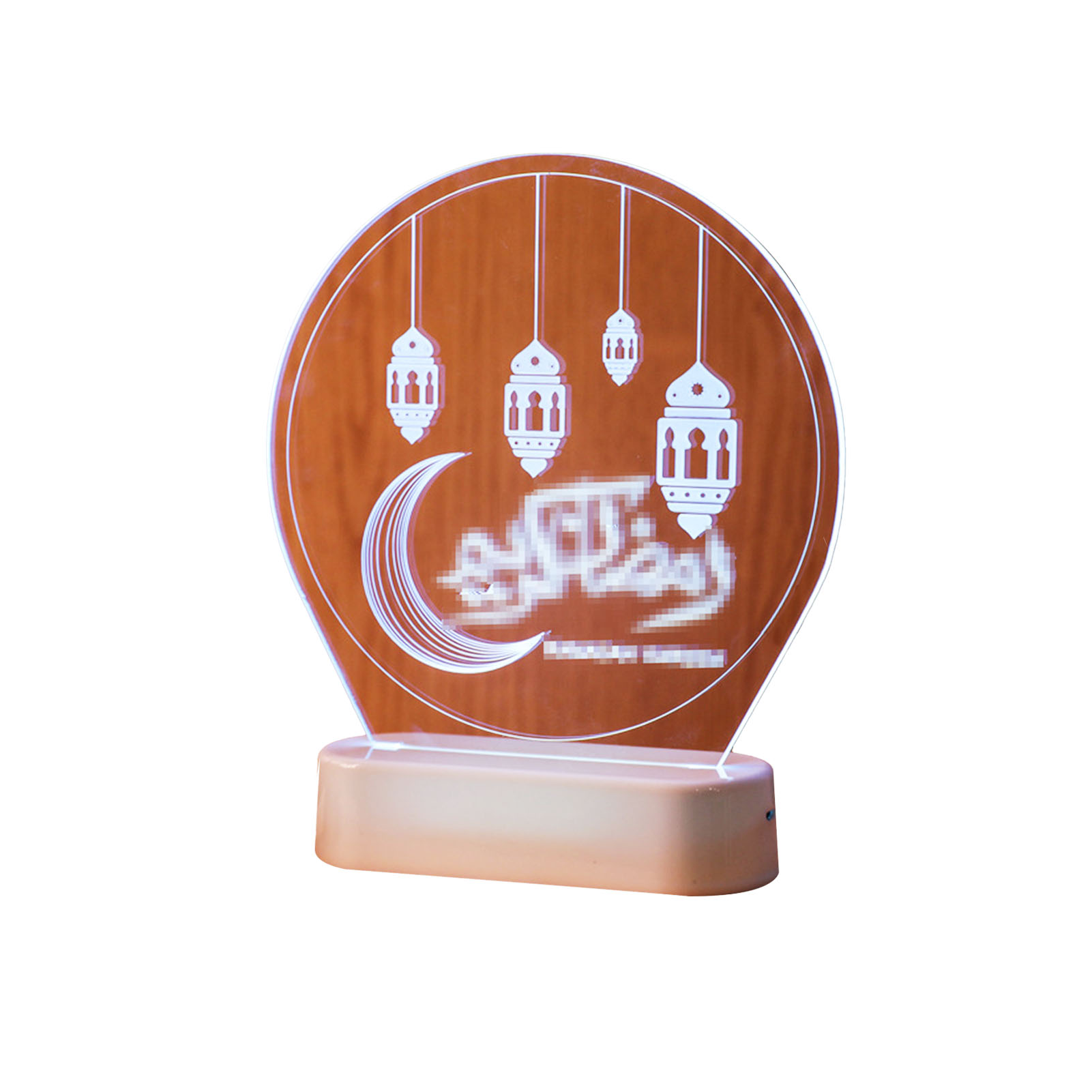Sesamöllampe [dekorationsartikel] (farbiges Modell Mit Fernbedienung) - Led-dekorationsleuchte Für Eid Al-fitr, Stimmungsvolle Stern- Und Mondbeleuchtung - Hängelampe Für Orientalische Feierlichkeiten