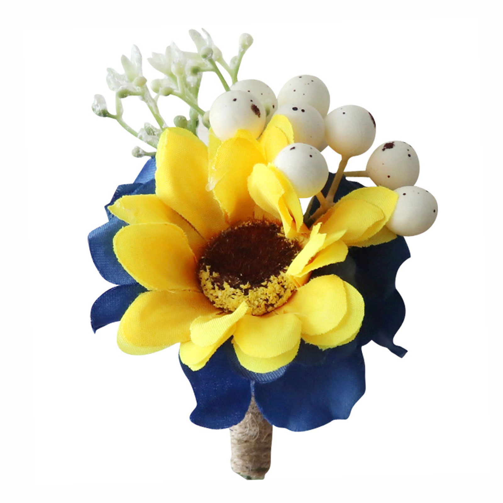 Künstliche Brautsonnenblume – Naturgetreu, Elegant Und Exquisit – 11 X 7 Cm, Ansteckblume