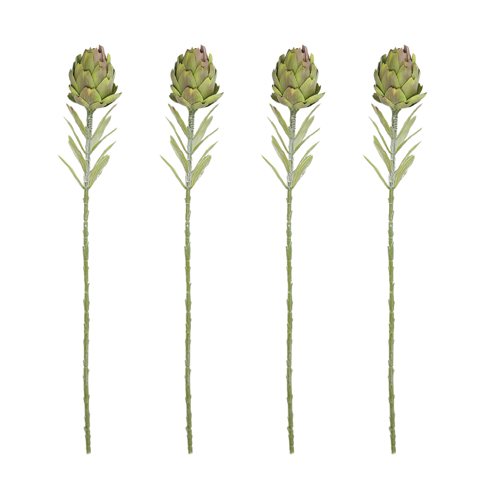 Künstliche Artischocken [4 Pro Portion Grün] Künstliche Artischocken Für Wohnzimmer-/eingangsbereichdekoration, Künstliche Pflanzen, Blumenarrangements, Künstliche Blumen