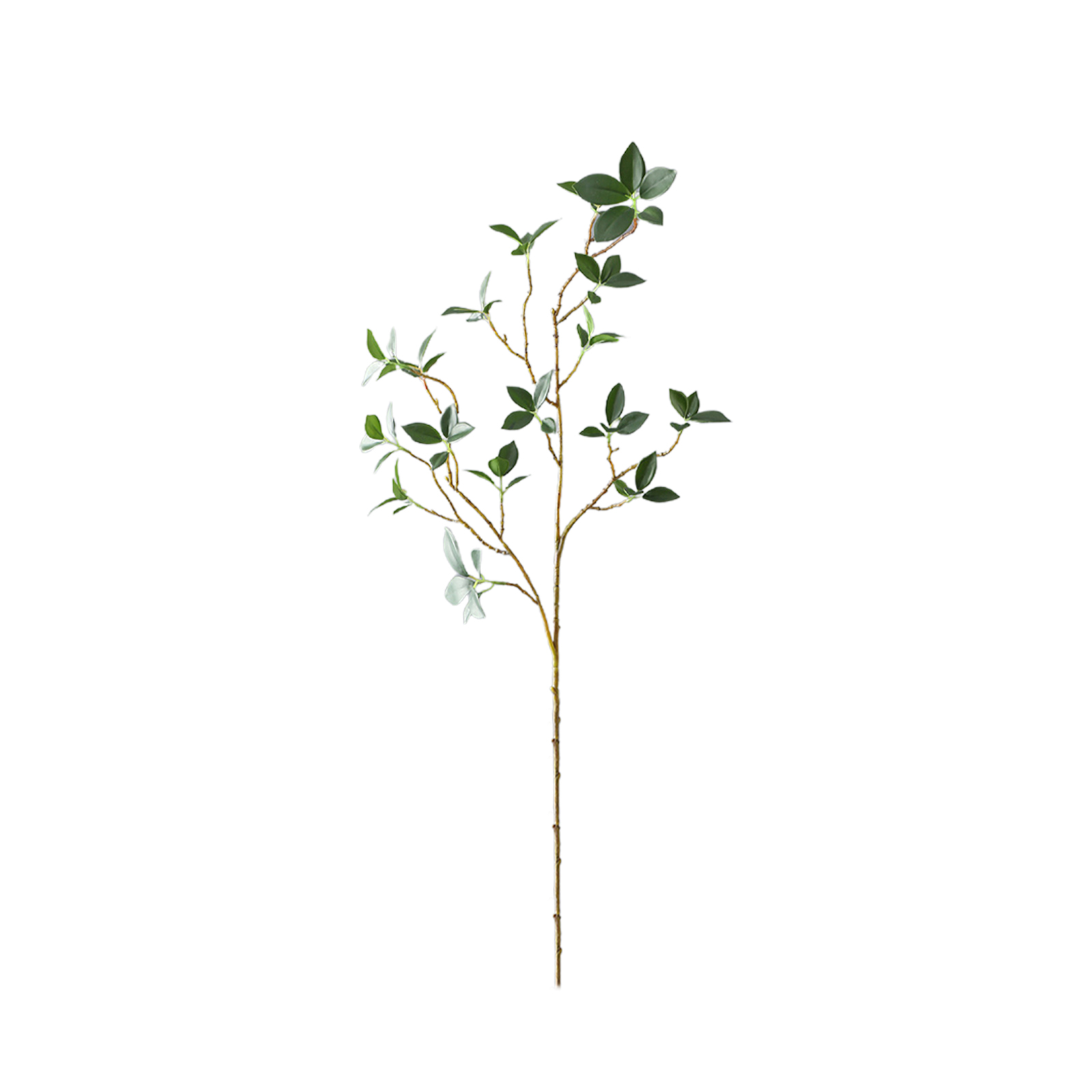 Künstliche Blätterzweige, Künstliches Grün, Künstliche Pflanzenstängel Für Küche, Esstisch, Büro, Garten, 73 Cm