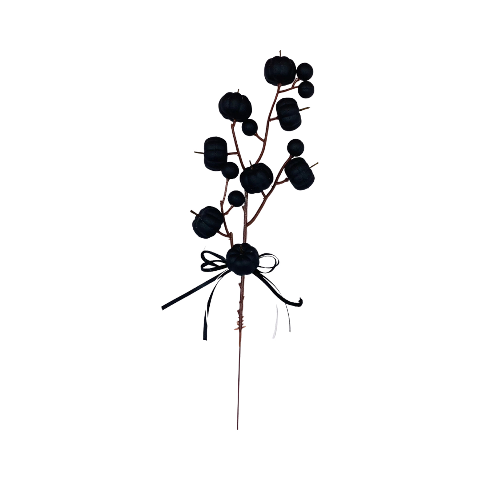 Künstliche Kürbiszweige, Herbstdeko, Thanksgiving-dekoration, Weicher Schaumstoff, 33 Cm Lang, Typ C