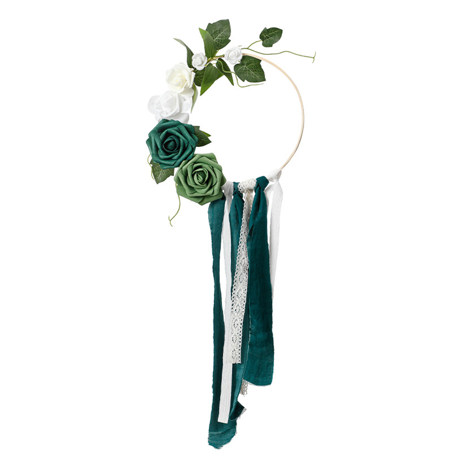 Künstlicher Blumenkranz, Hängende Blumengirlande, Dekoration Für Hochzeiten, Partys, Feste Und Zuhause (grün)