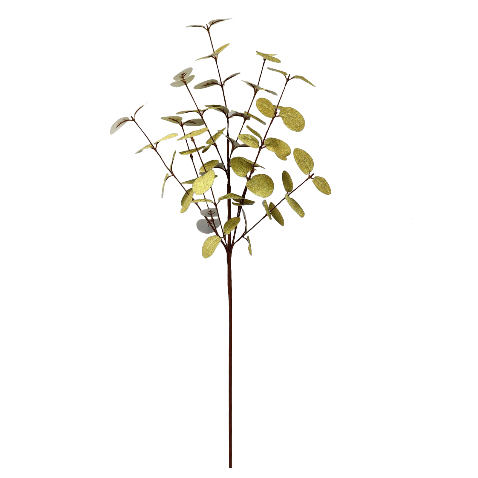 60 Cm Künstlicher Eukalyptusstamm, Naturgetreu, Exquisit, Dekorativer Eukalyptuszweig Für Zuhause, Partys, Hochzeiten, Golden
