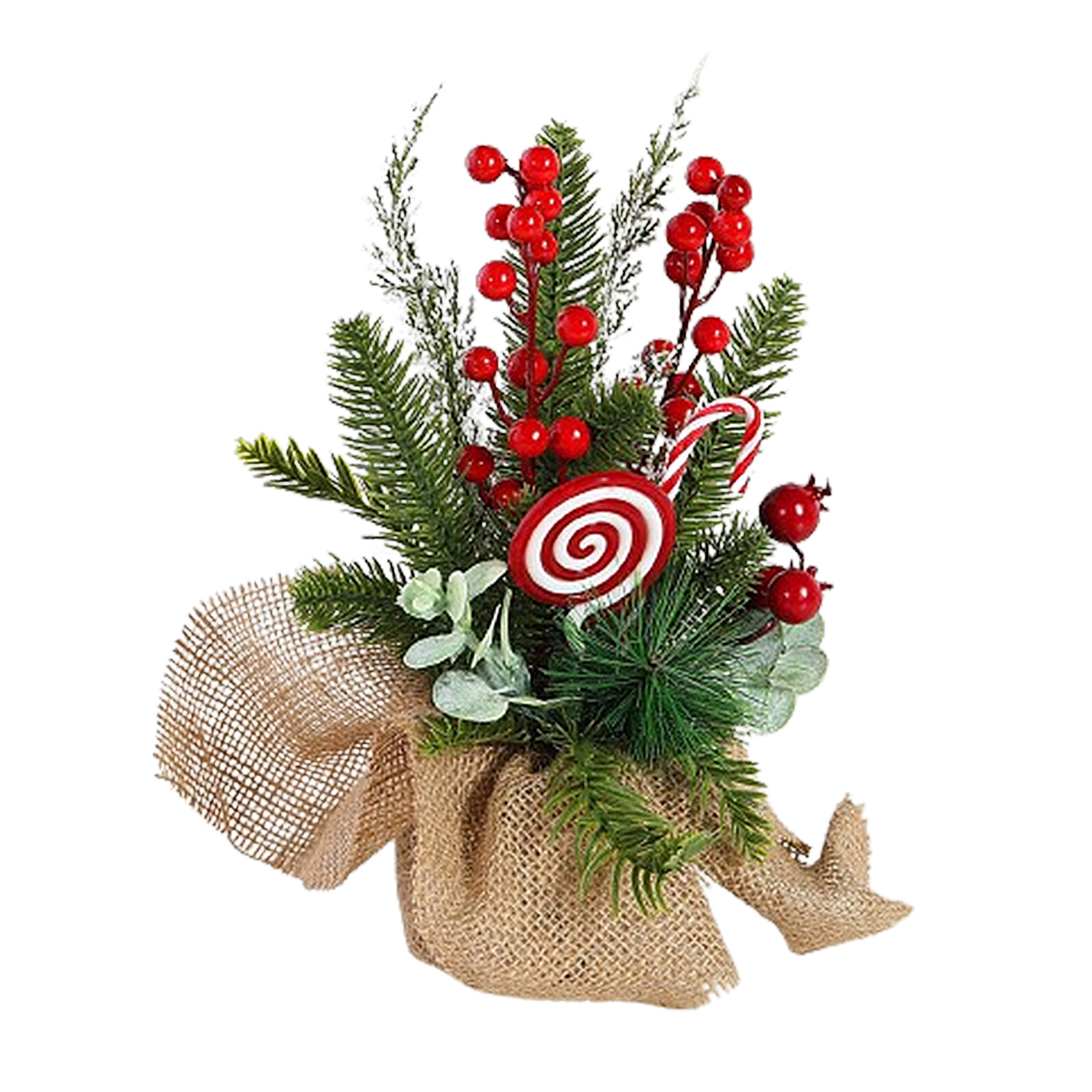 Mini-weihnachtsbaum Für Den Tisch, Künstlicher Weihnachtsbaum Für Die Weihnachtsdekoration Im Haus, In Der Küche, Auf Dem Esstisch.