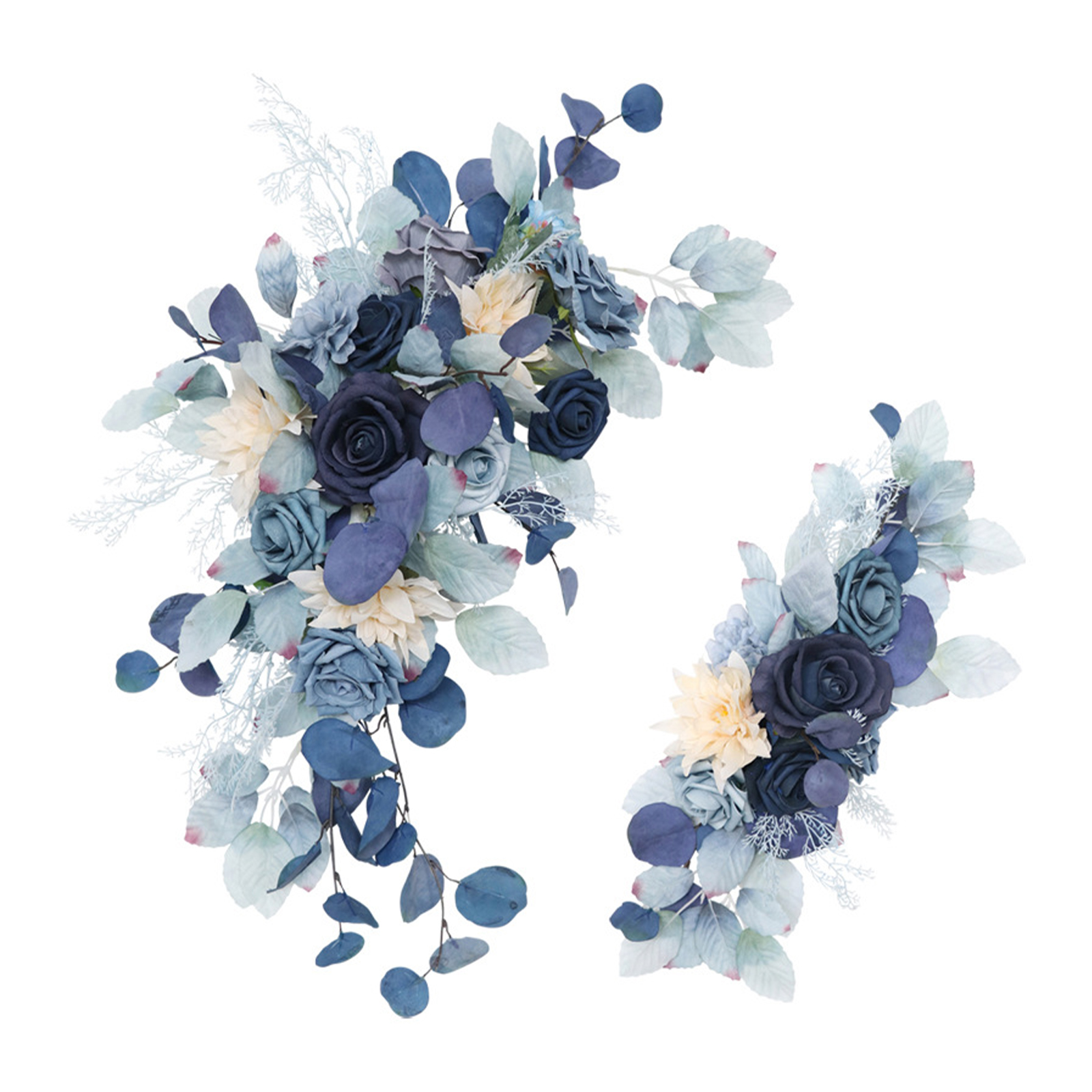 Hochzeits-blumenbogen-set, Dekorative Künstliche Seidenblumen Für Die Zeremonie, 70 X 50 Cm Oder 50 X 20 Cm