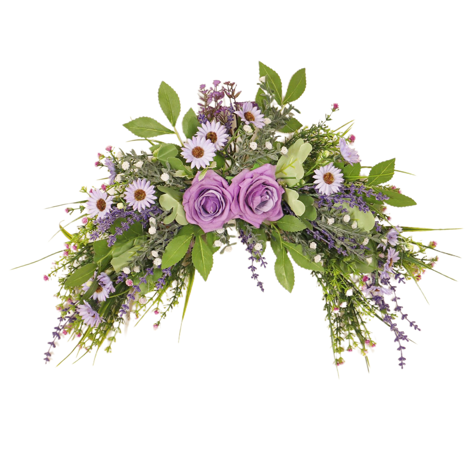 Künstlicher Gänseblümchenkranz Für Frühling Und Sommer, Rustikale Heimdekoration