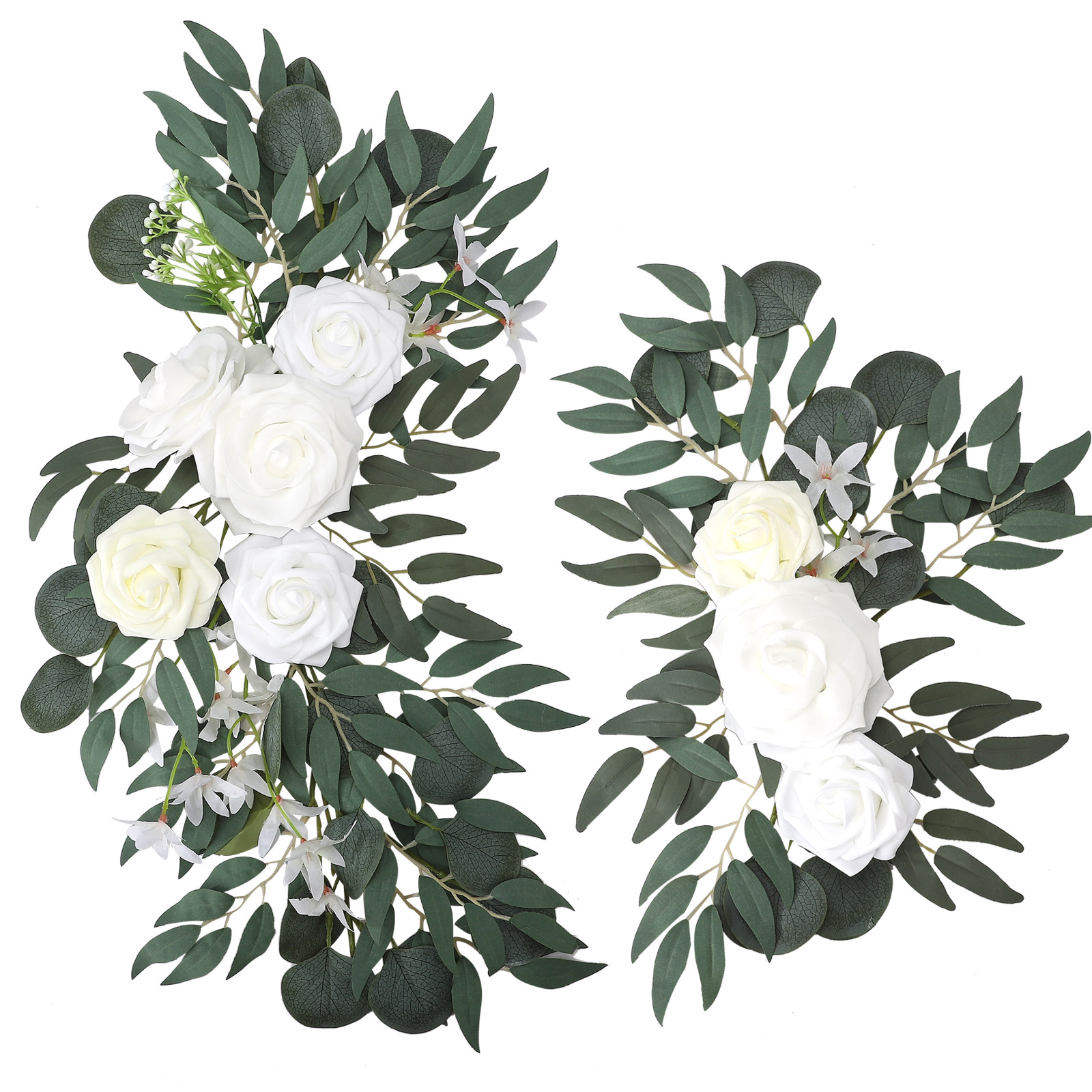 Realistische Künstliche Blumengirlanden, Willkommensschild Für Hochzeiten, Blumen Für Hochzeitszeremonie Und Feier, A3-dekoration Für Zuhause