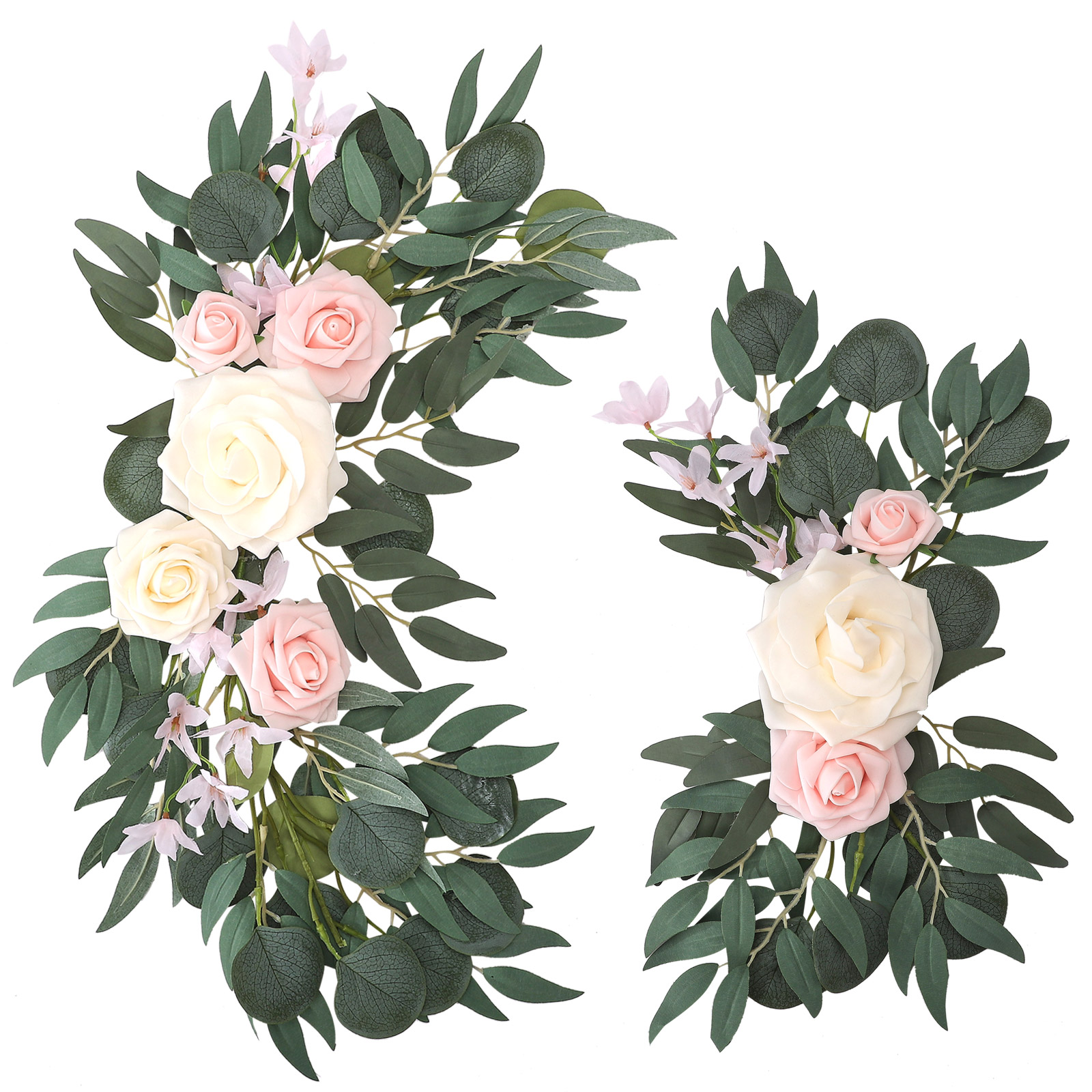 Realistische Künstliche Blumengirlanden, Willkommensschild Für Hochzeiten, Blumen Für Hochzeitszeremonie Und Feier, A2-wohndekoration