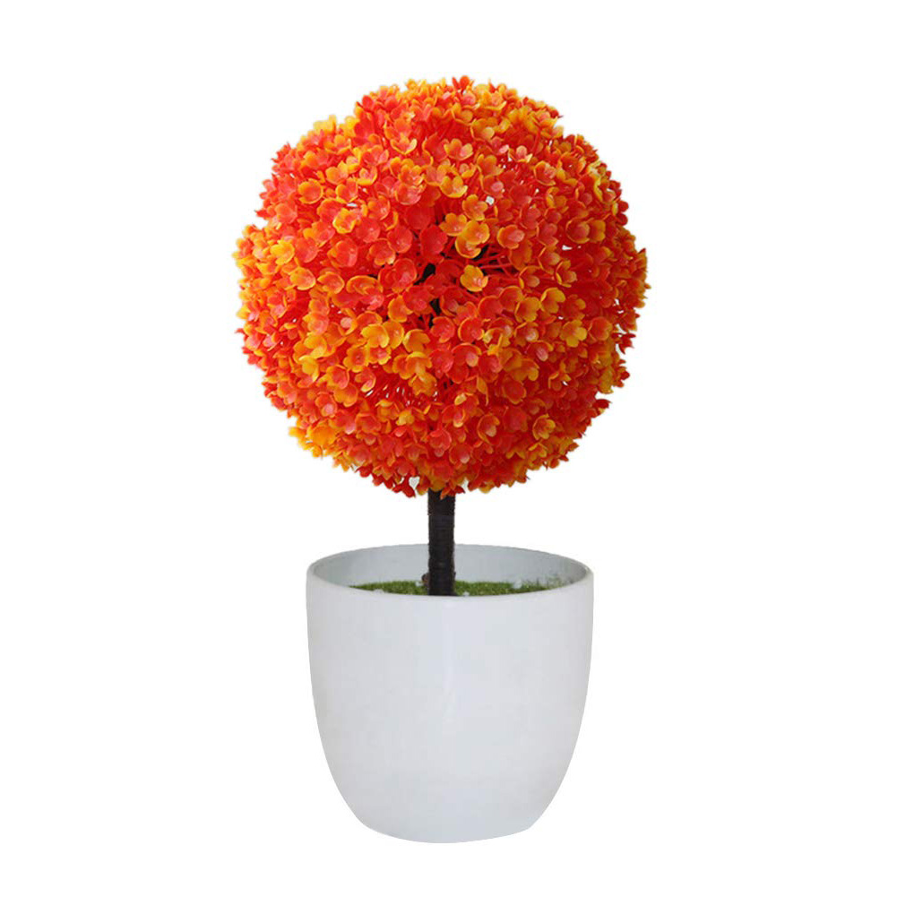 Künstliche Dekokugel Im Topf, Formschnitt, Künstliche Pflanze, Bonsai, Innendekoration