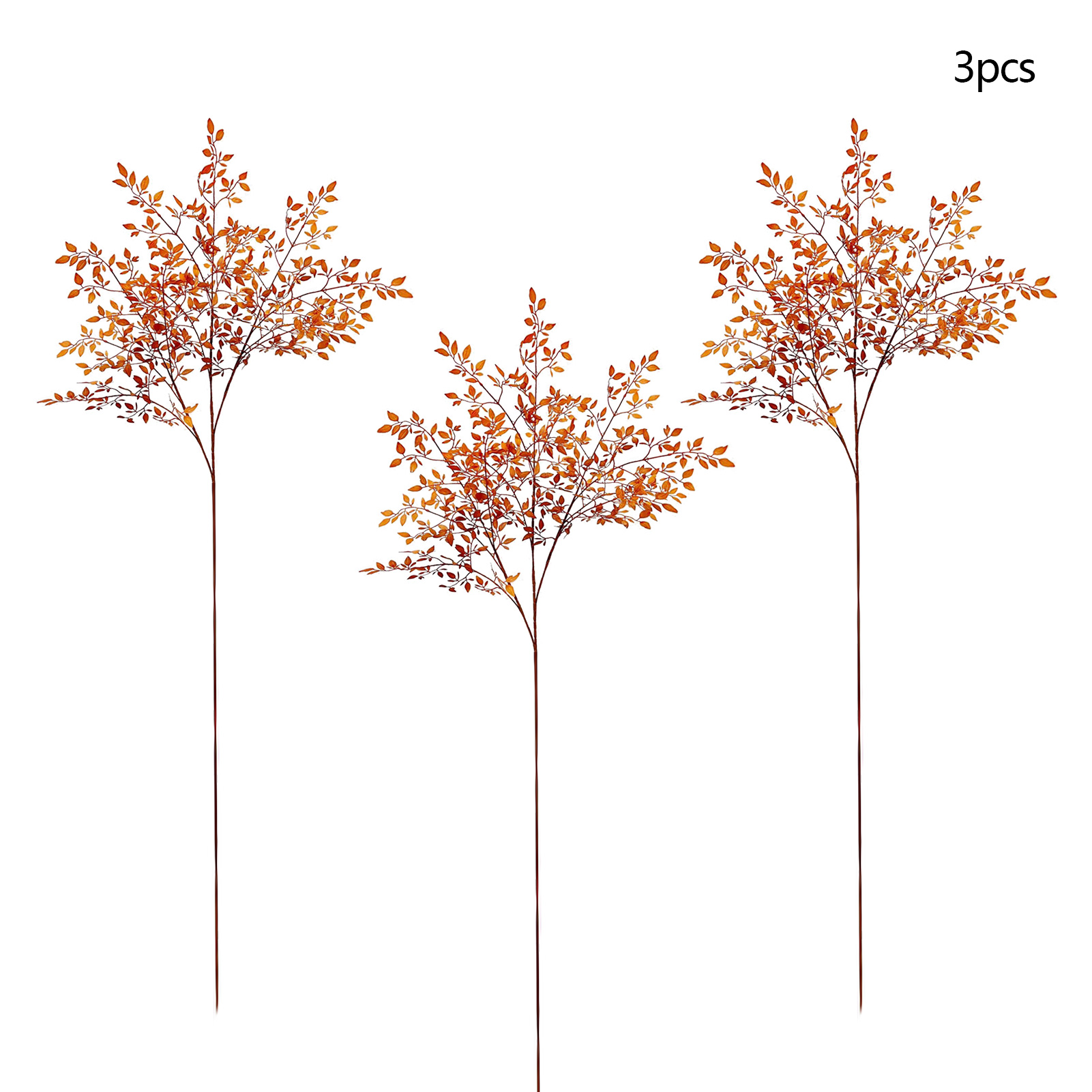 Nandina-kunstzweig, 110 Cm, Künstliche Blätter, Kunststoff, Spray Für Zuhause, Hochzeit