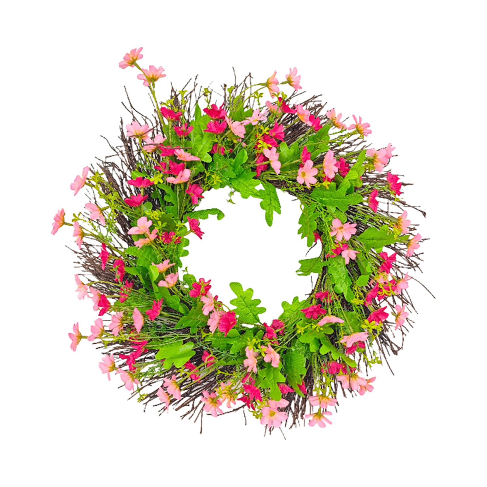 45 Cm Frühlingsblumenkranz Im Amerikanischen Stil, Für Hochzeiten/feste, Türdekoration, Heimdekoration (45 Cm)