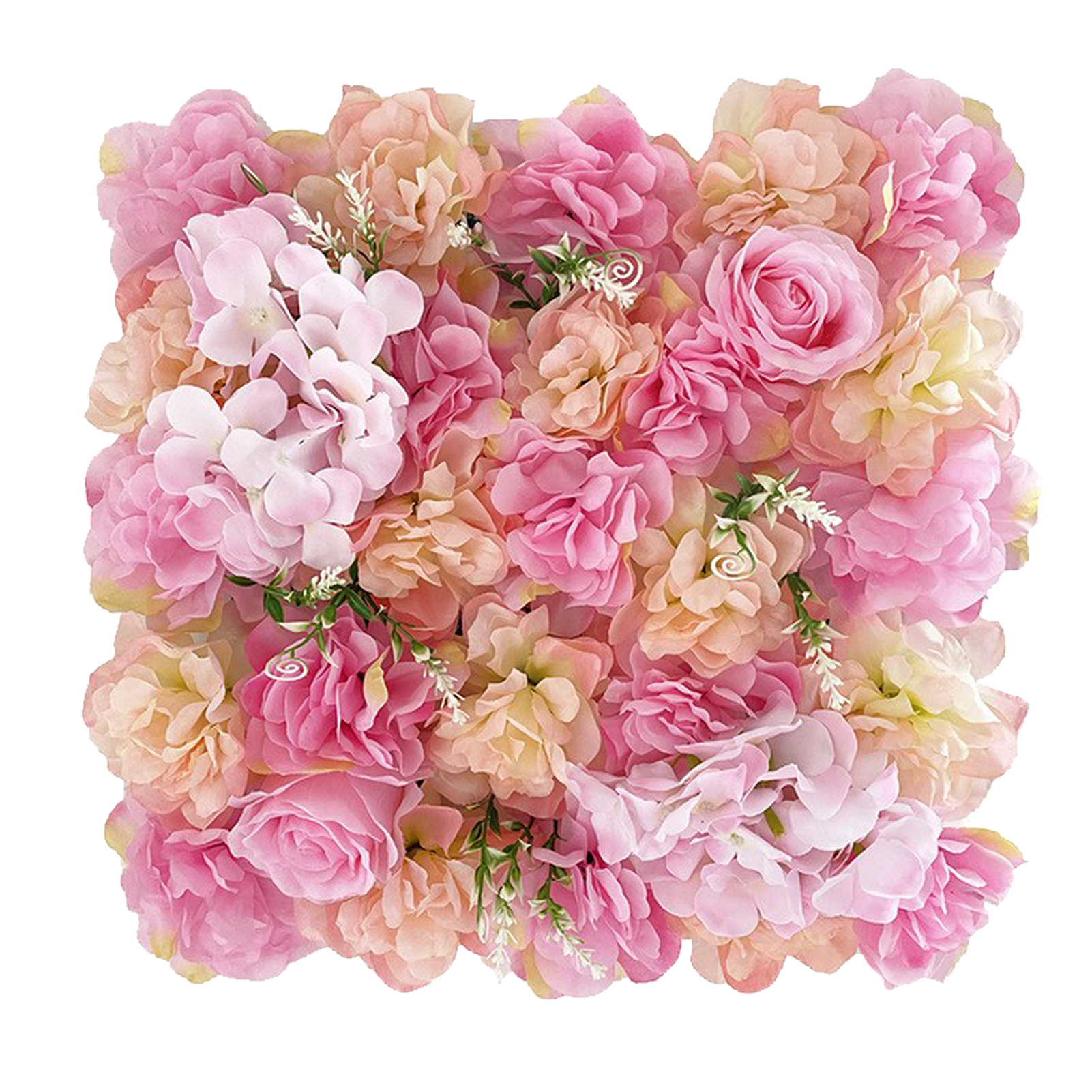 Blumenwand-hintergrund, Naturgetreu, Wiederverwendbar, Dekoratives Künstliches Blumenpaneel Für Partys Und Hochzeiten, Rosa