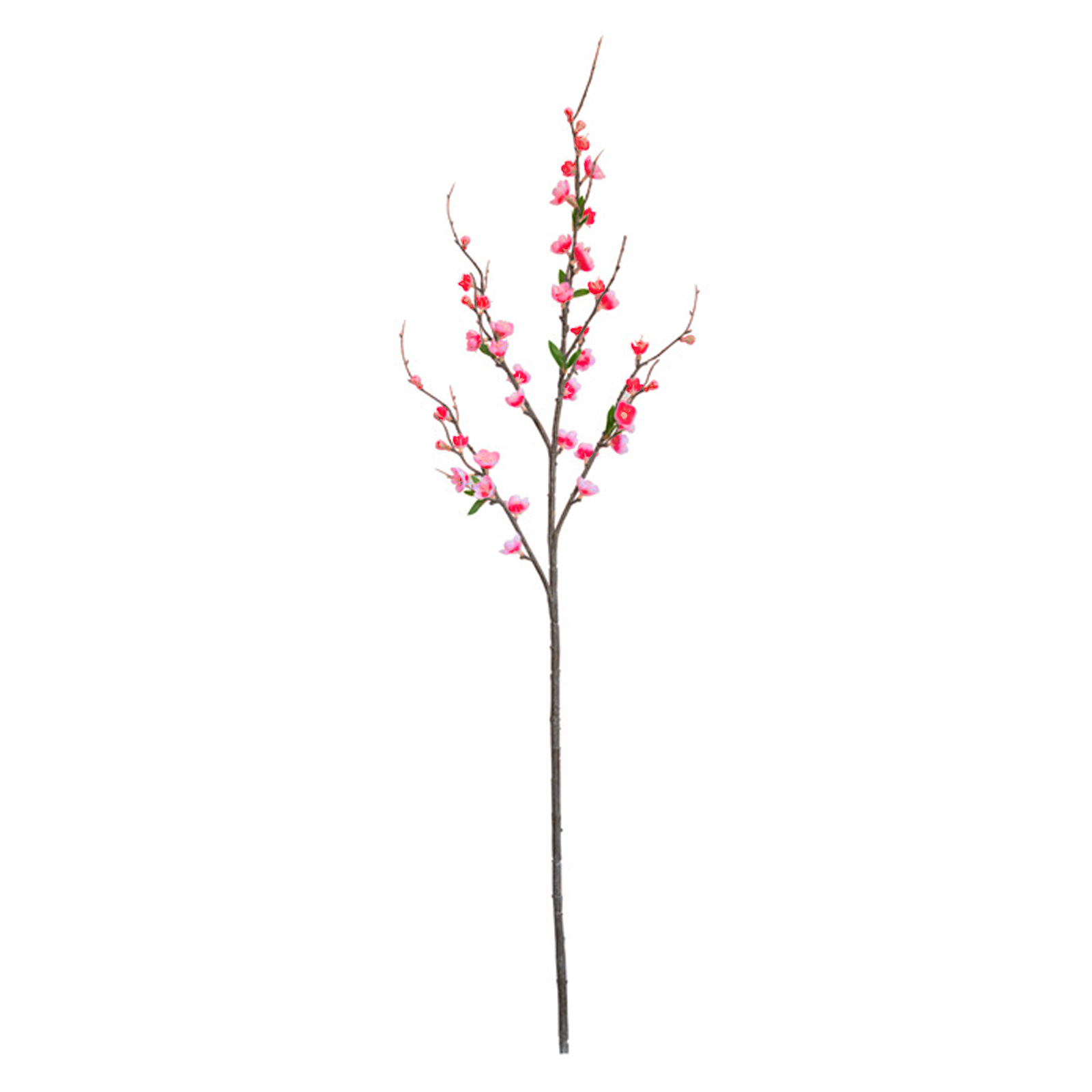 Künstlicher Kirschblütenzweig Mit 5 Nebenzweigen, Rosarot, 95 Cm, Realistische Seidenblume, Künstlicher Pfirsichbaumzweig Für Hochzeits- Und Partydekoration