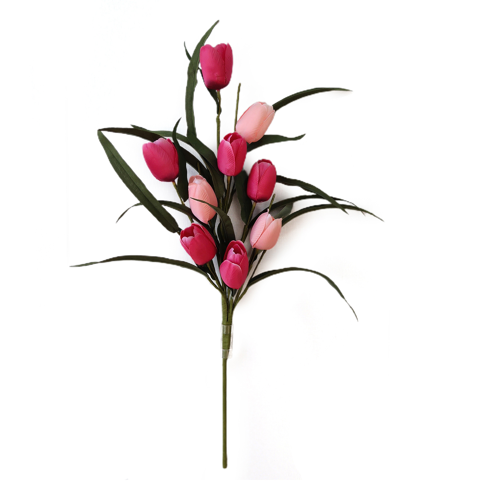Realistischer Seidenblumenstrauß Mit Pe-blättern, Langlebige Künstliche Blumen Für Die Schlafzimmerdekoration