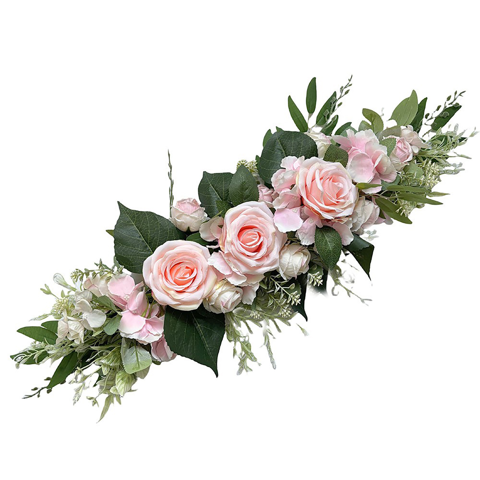Willkommensblumen (rosen), Künstliche Blumen, Nachgebildete Rosen, Blumenschmuck Für Stuhllehnen Bei Hochzeiten, Blumengirlanden Für Tische, Blumendekorationen Für Spiegel, Bogendekorationen