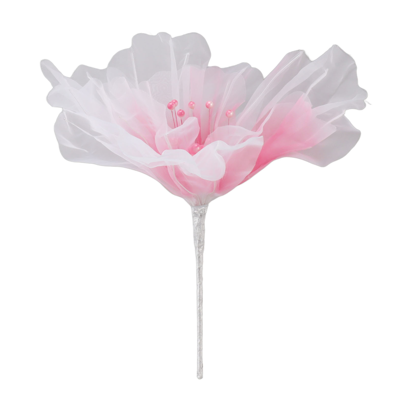 Gaze-blume Mit 50 Cm Durchmesser, In Sanften Und Leuchtenden Farben, Leicht Und Wiederverwendbar, Handgefertigt Aus Organza, Ideal Für Hochzeitsfotografie Und Familienfotos (rote Rose).