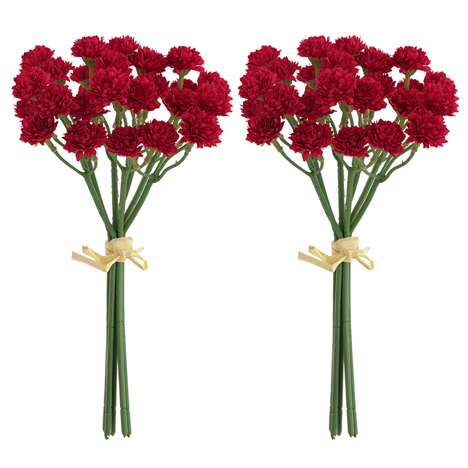 11,8 Zoll (ca. 30 Cm) Große Künstliche Pfingstrosen, 2 Sträuße Mit Insgesamt 28 Blütenköpfen, Seidenpfingstrosen Mit Stielen, Für Hochzeitsdekoration, Blumenarrangements, Rot