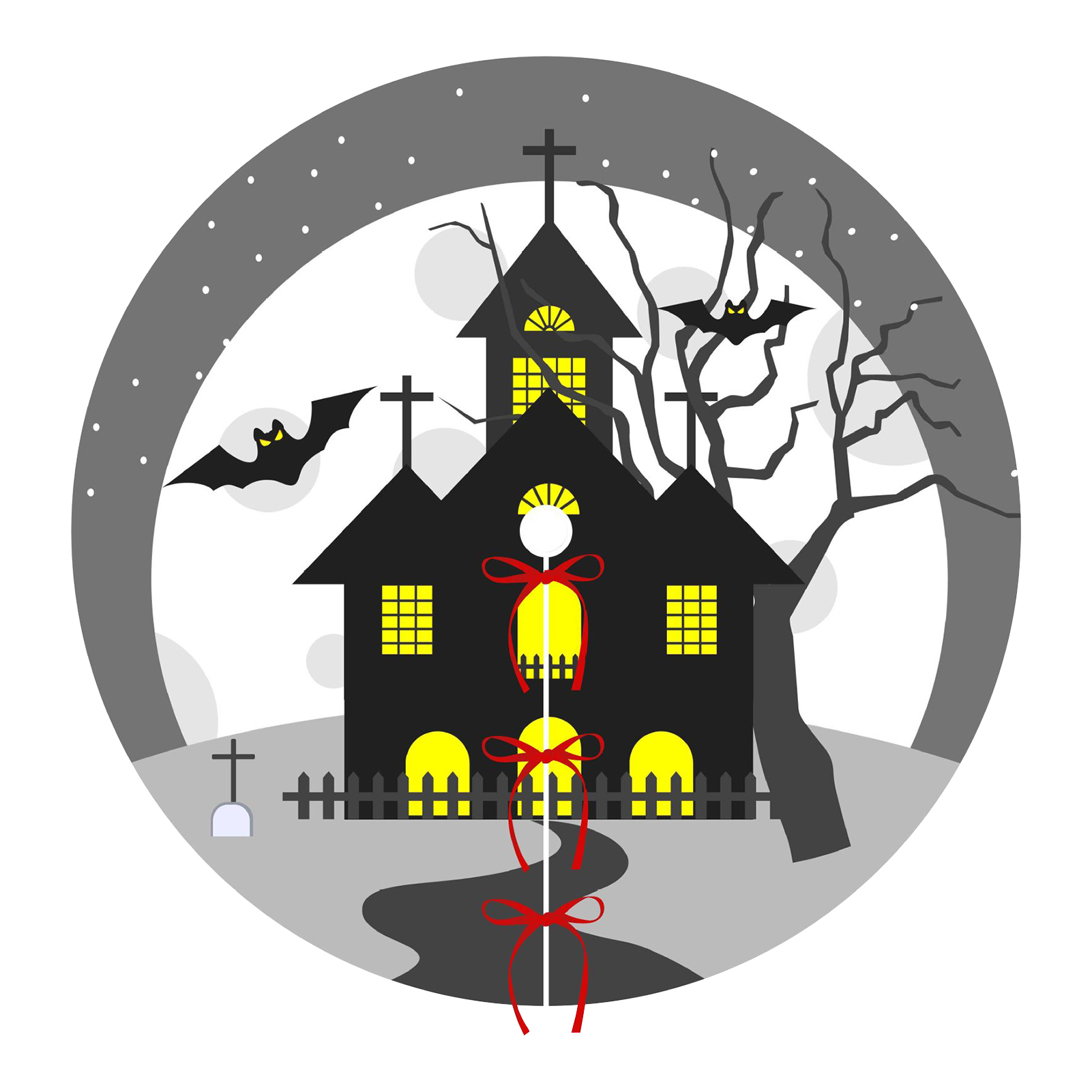 Gruselige Halloween-weihnachtsbaumdecke 120 X 120 Cm, Basisdekoration Für Den Weihnachtsbaum (08)