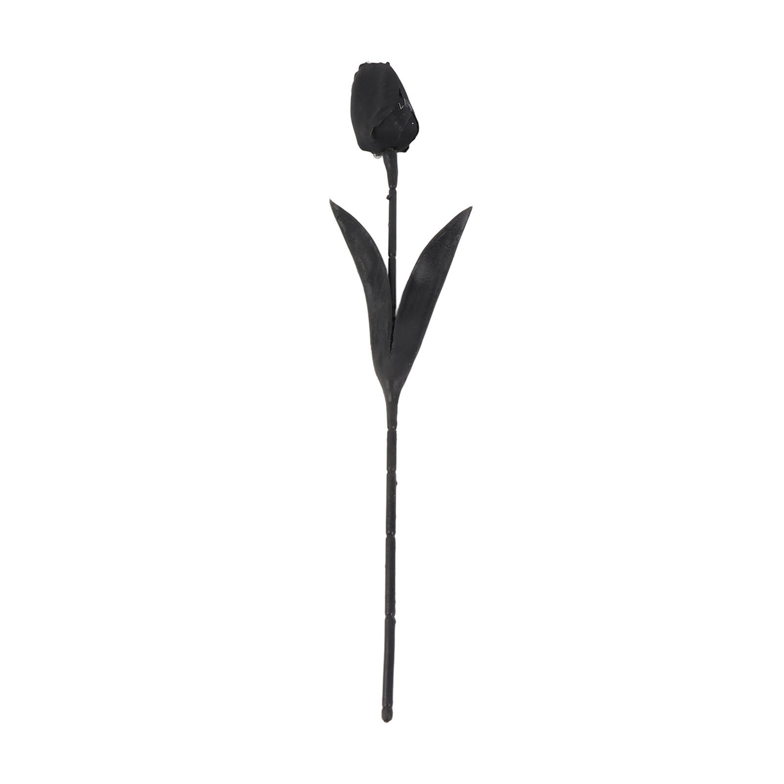 Künstliche Tulpen Aus Schwarzem Seidenstoff Und Draht, Dekorative Blumen Für Hochzeiten, Partys Oder Zuhause.