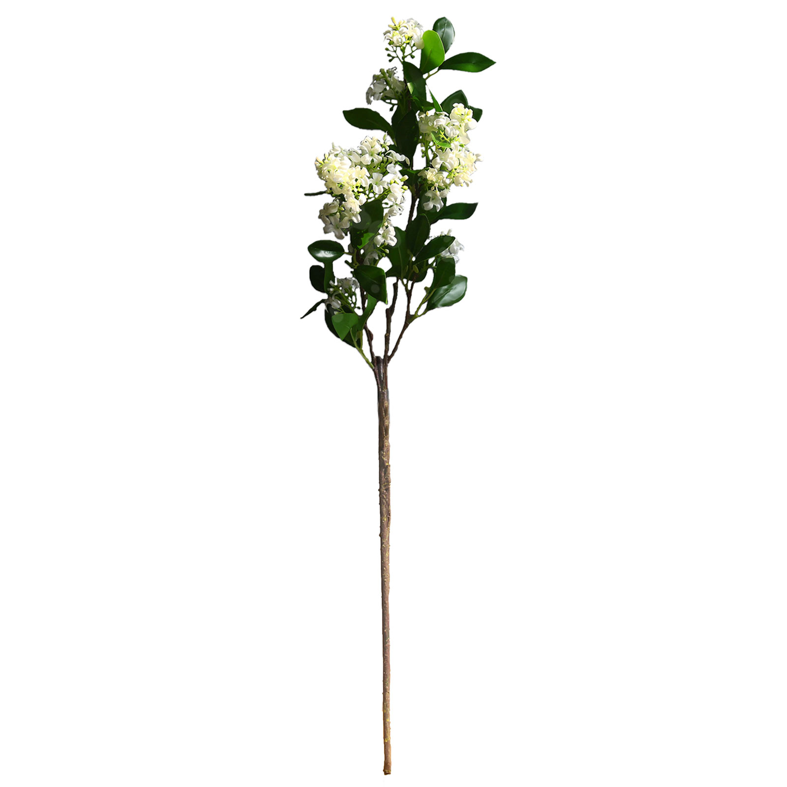 (3 Stück Pro Packung) Künstlicher Weißer Jasmin, Gefaltet / Seidenstoff, Eisendraht / 72 Cm / (4073,80)