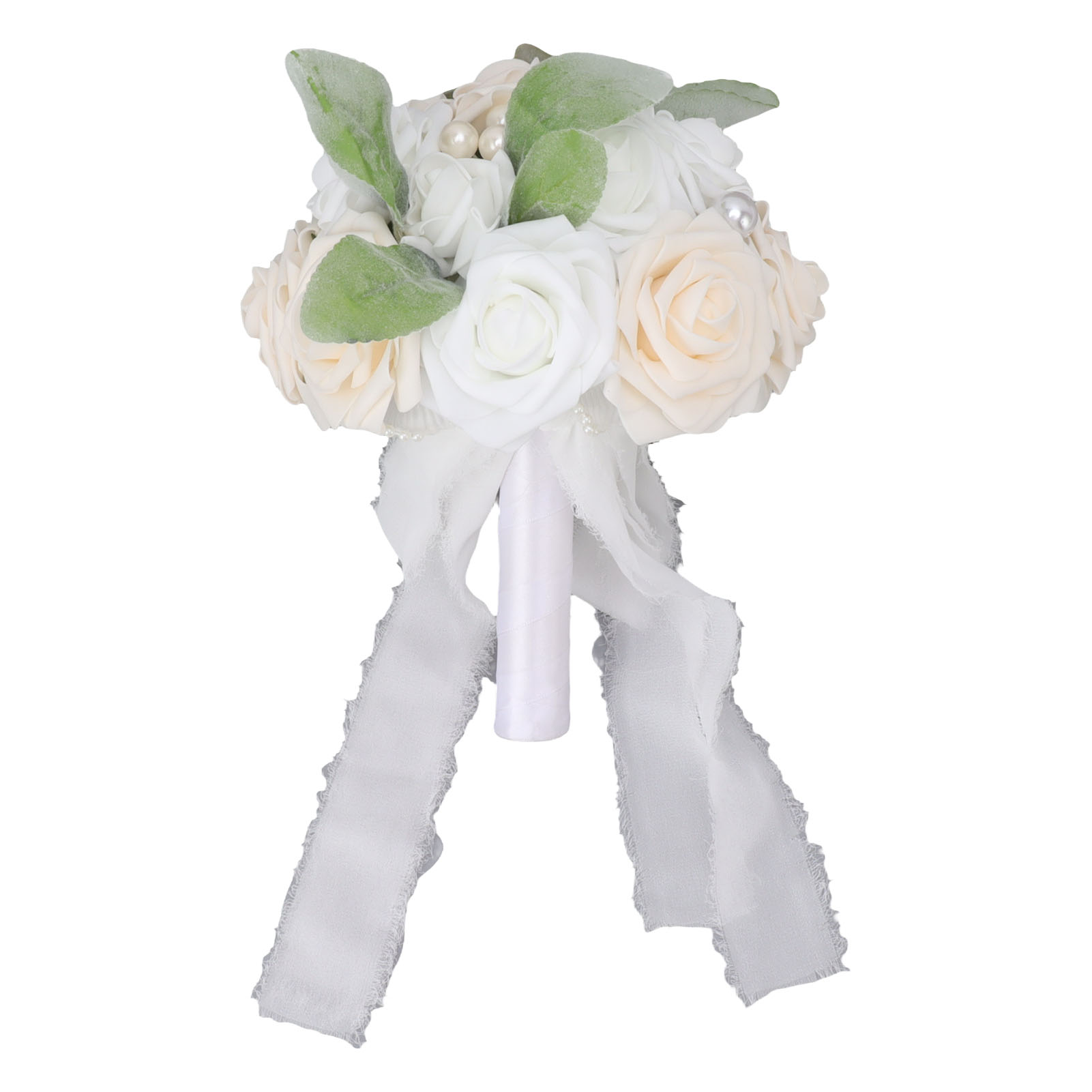 Ein Farbenfroher Brautstrauß Aus Romantischen Und Eleganten Blumen, Handgefertigt, Ideal Für Partys, Büros, Geschäfte, Gärten Und Hochzeiten. Maße: 26 X 20 Cm (typ A).