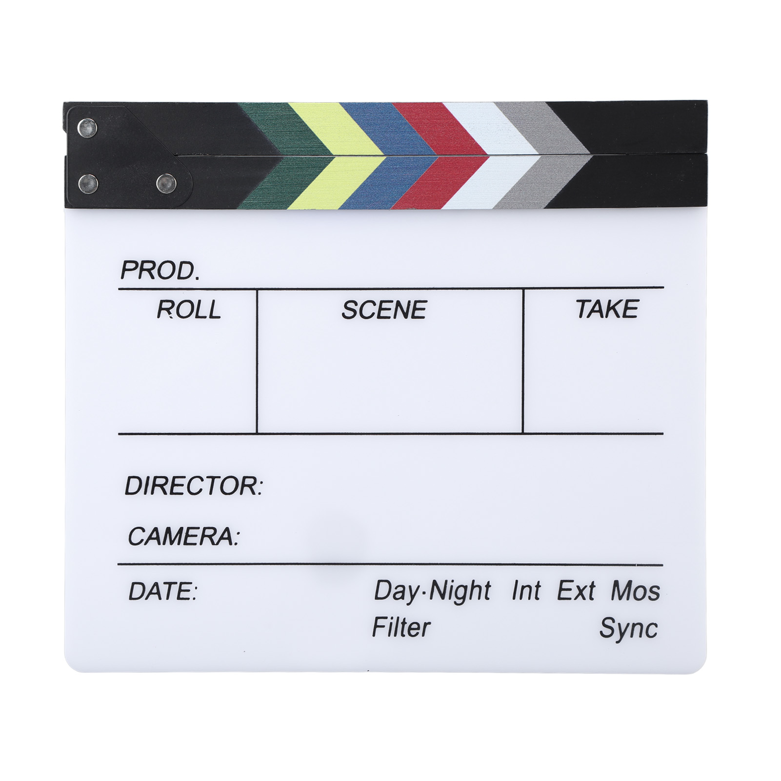Filmklappe, Regieklappe, Fotorequisite, Dekoration, 30 X 27 Cm / 11,81 X 10,63 Zoll