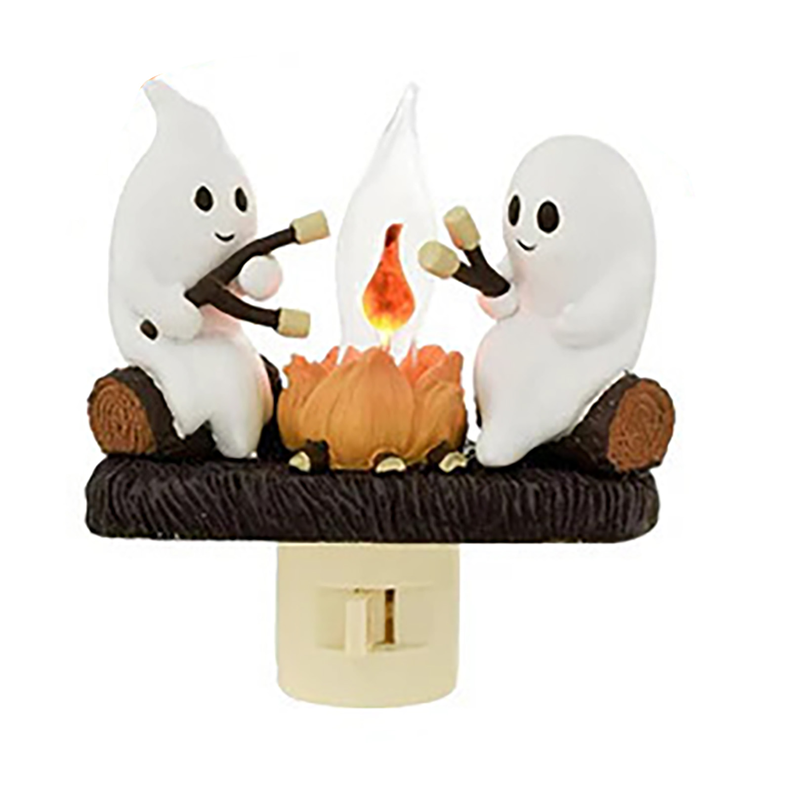 Led-geister-nachtlicht Mit Lagerfeuer-effekt, Flackernde Flammenlampe Für Die Innendekoration, 220-v-eu-stecker