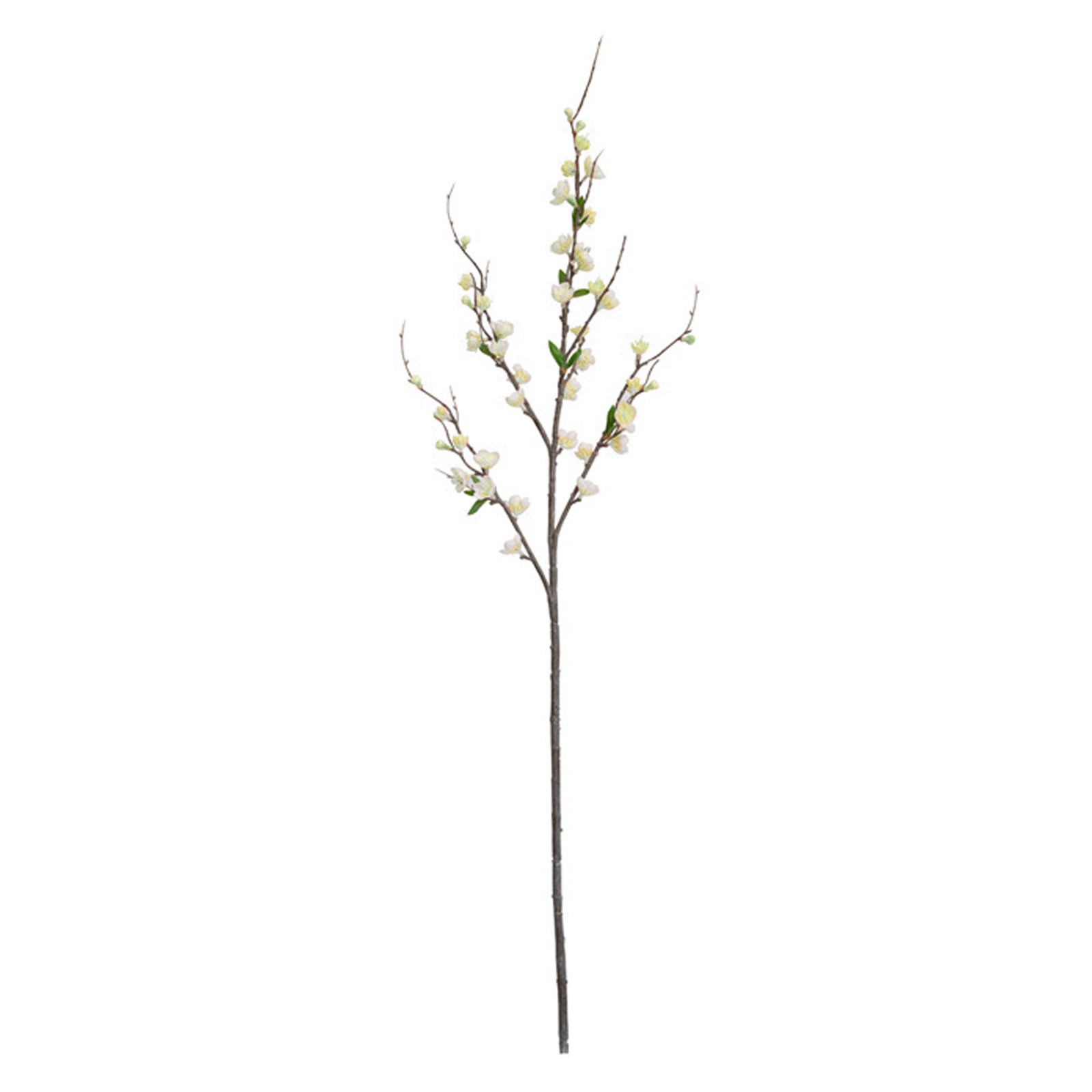 Künstlicher Kirschblütenzweig Mit 5 Nebenzweigen, Weiß, 95 Cm, Realistische Seidenblume, Künstlicher Pfirsichbaumzweig Für Hochzeits- Und Partydekoration