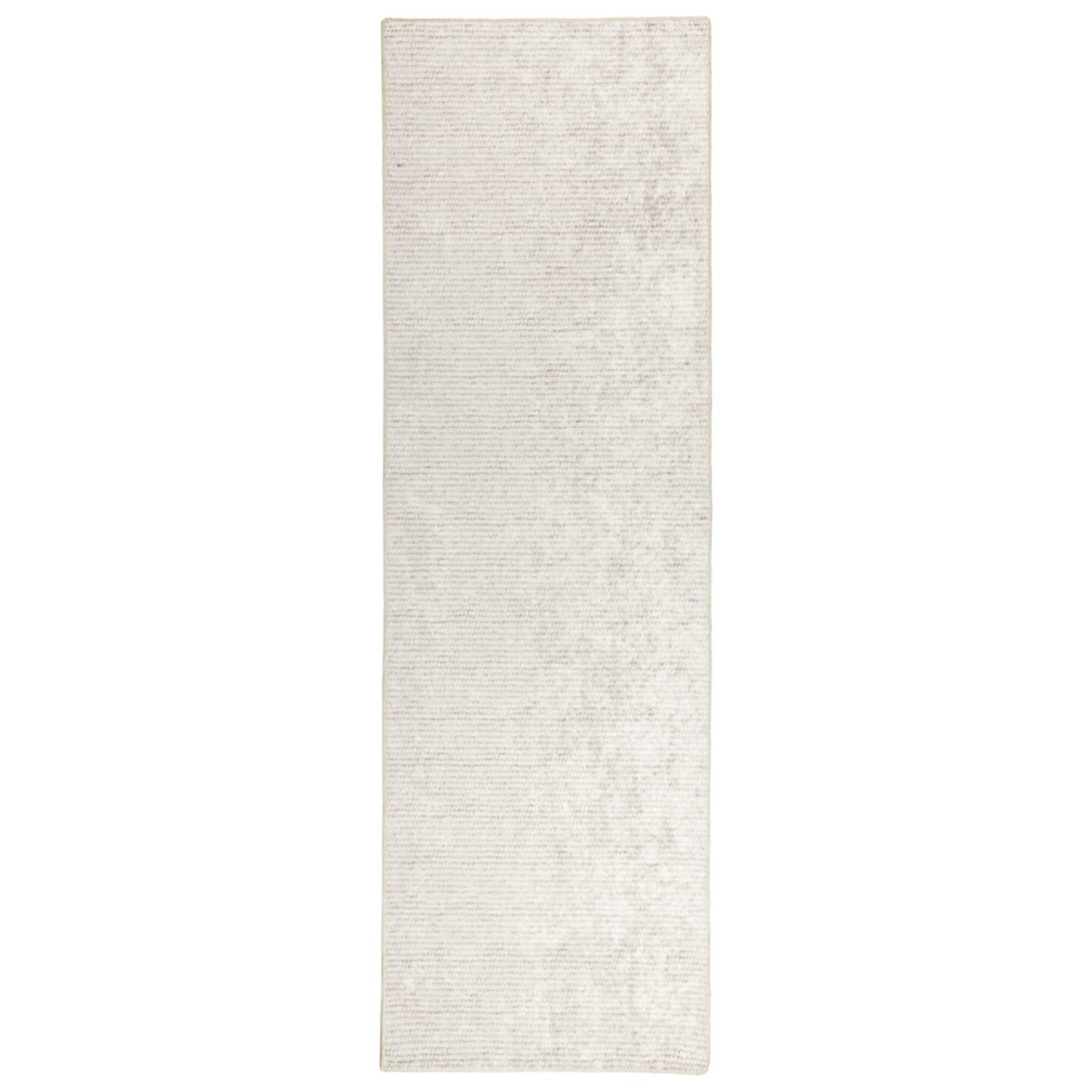 Teppich Creme 80 X 250 Cm 100% Polyester 3 Mm Waschbar Vidaxl