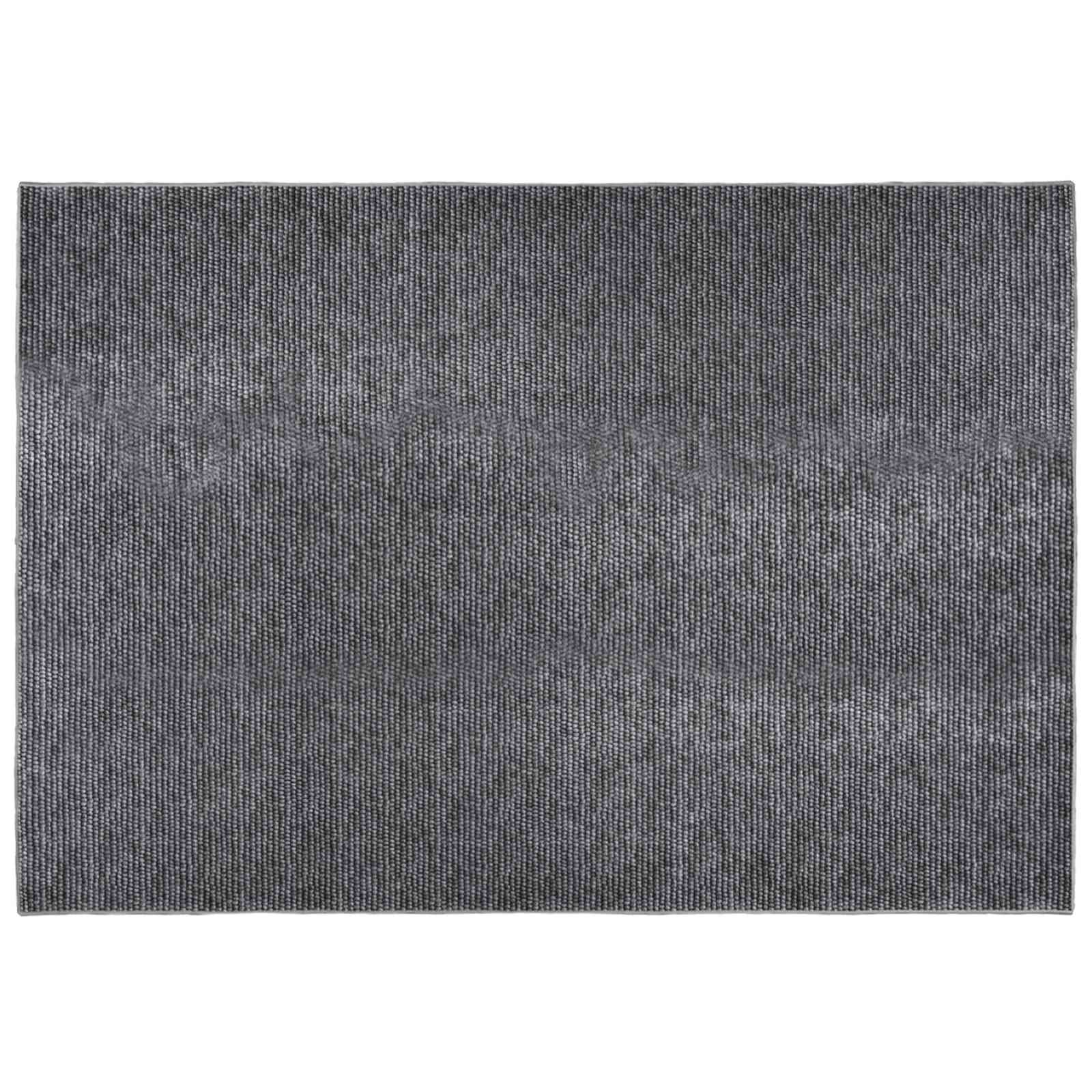 Teppich Anthrazit 160 X 230 Cm 100% Polyester 3 Mm Waschbar Vidaxl
