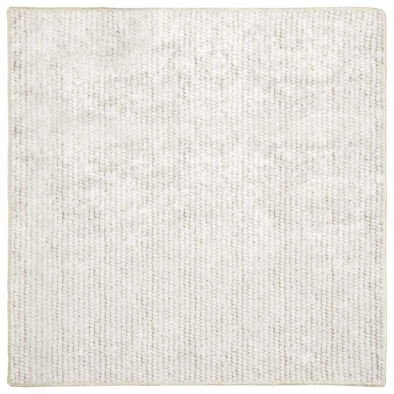 Teppich Creme 100 X 100 Cm 100% Polyester 3 Mm Waschbar Vidaxl