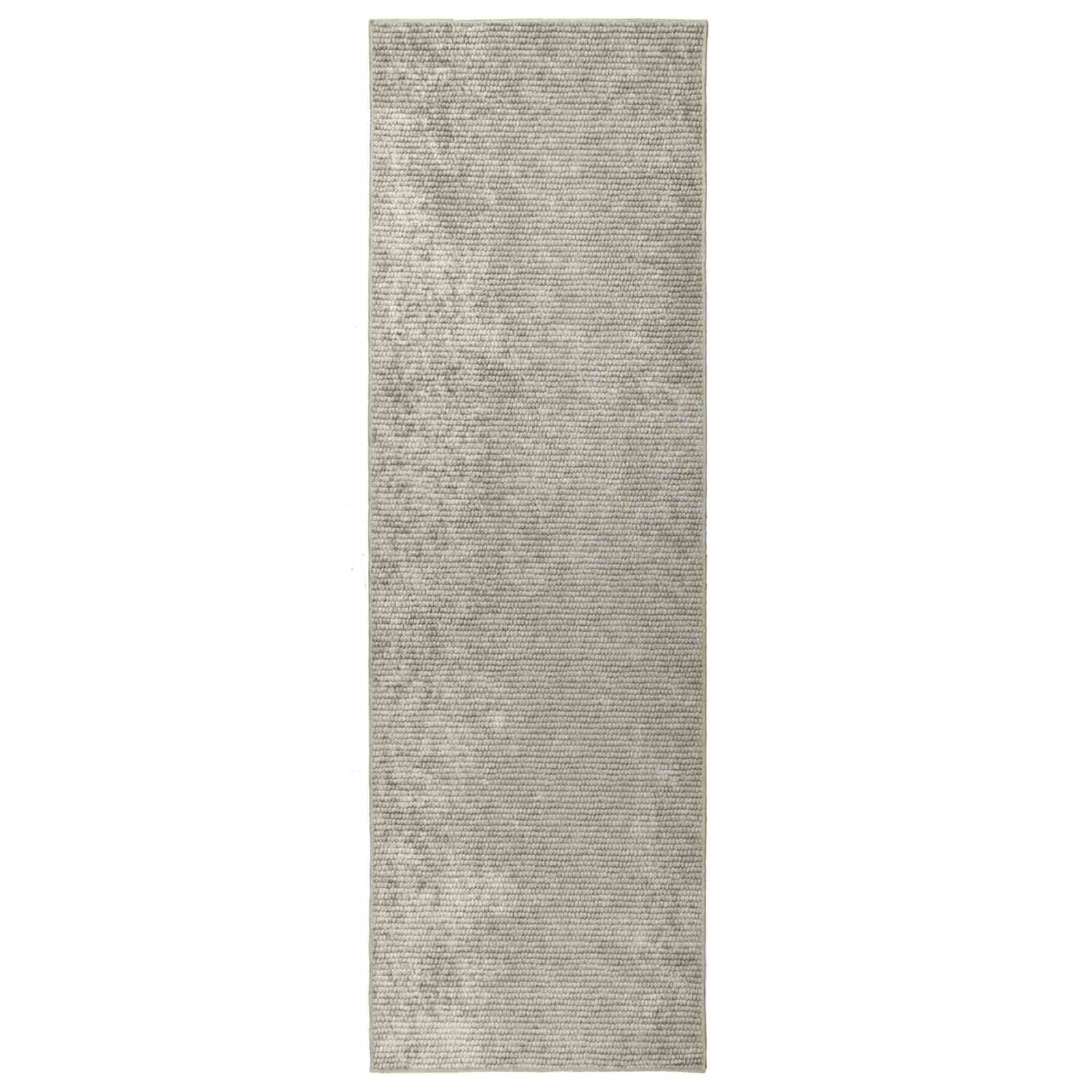 Teppich Beige 80 X 200 Cm 100% Polyester 3 Mm Waschbar Vidaxl