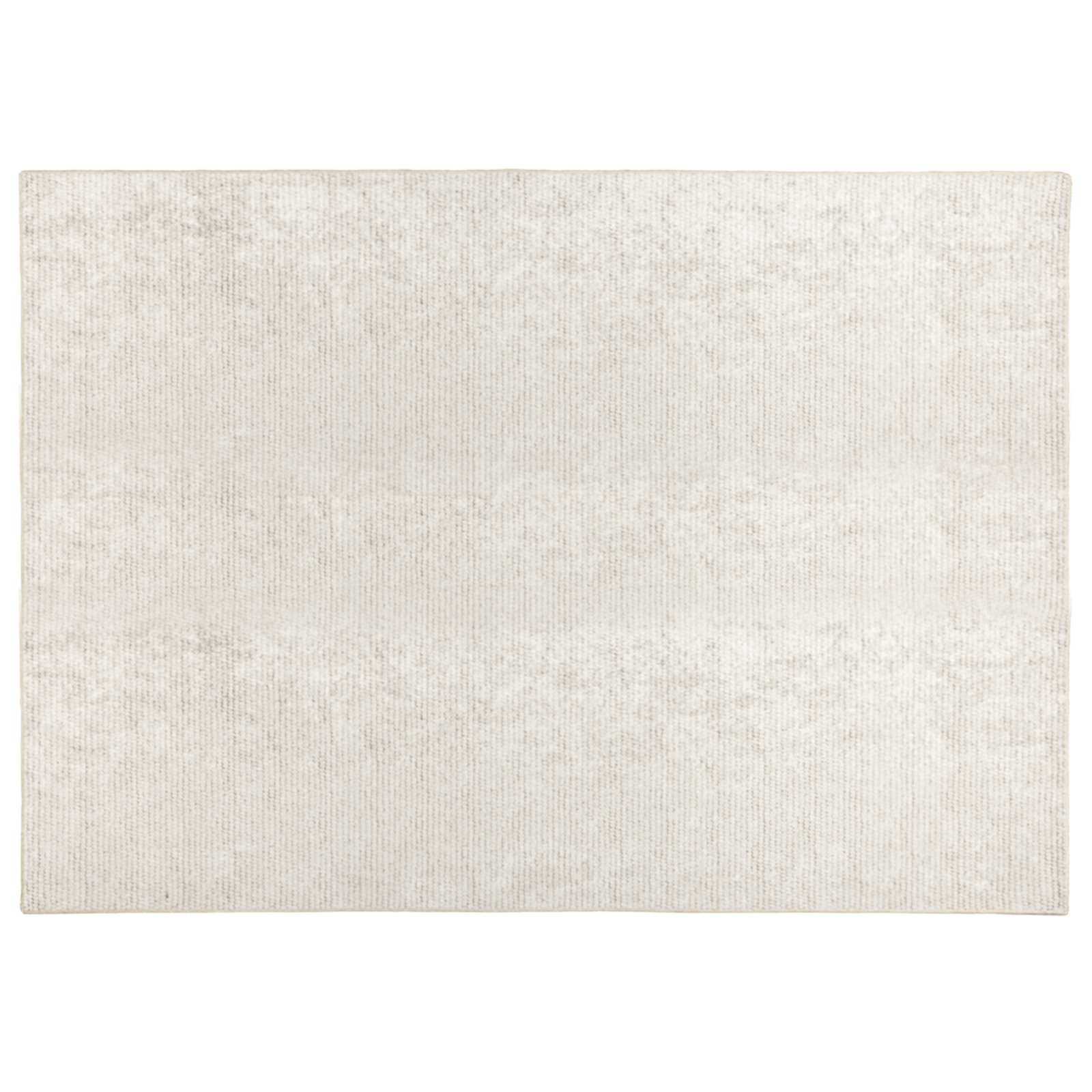 Teppich Creme 160 X 230 Cm 100% Polyester 3 Mm Waschbar Vidaxl