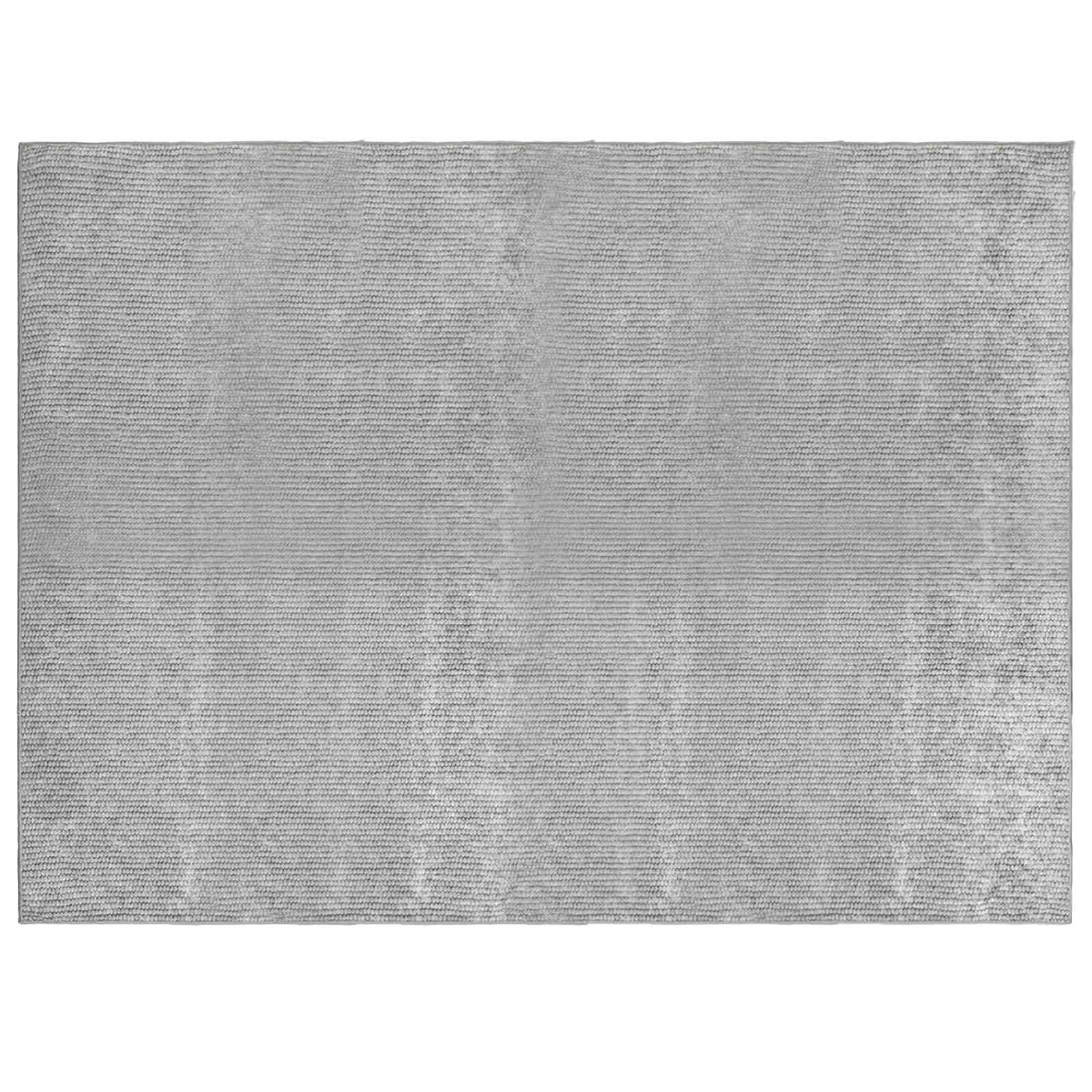 Teppich Grau 300 X 400 Cm 100% Polyester 3 Mm Waschbar Vidaxl