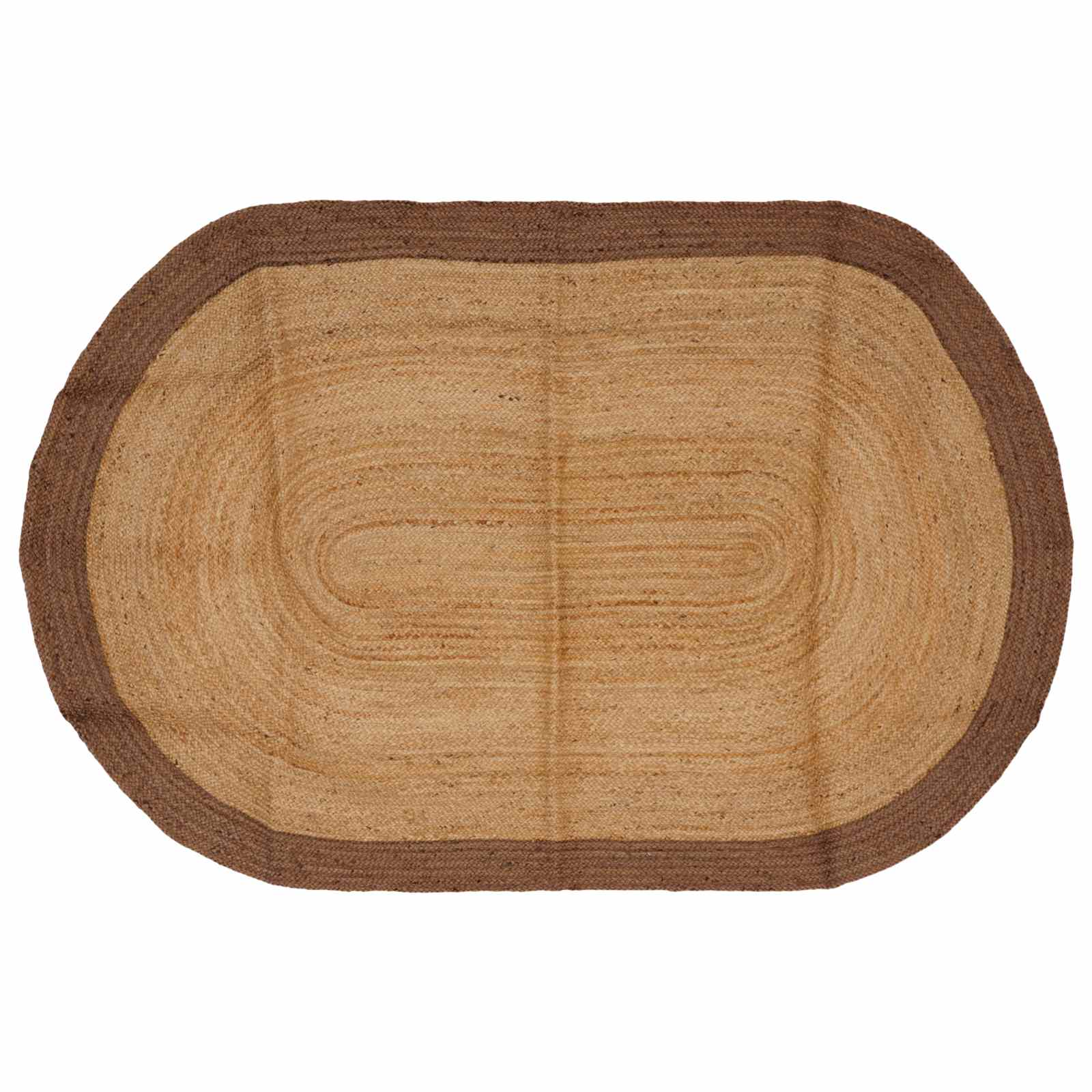 Bereichsteppich Grau 100 X 152 Cm Jute Vidaxl