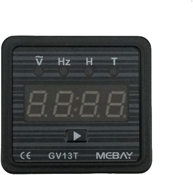 Stück Digitalanzeige-voltmeter-tester Multimeter Schwarz Abs Gv13t Ac220v Ac380v Generatorzubehör