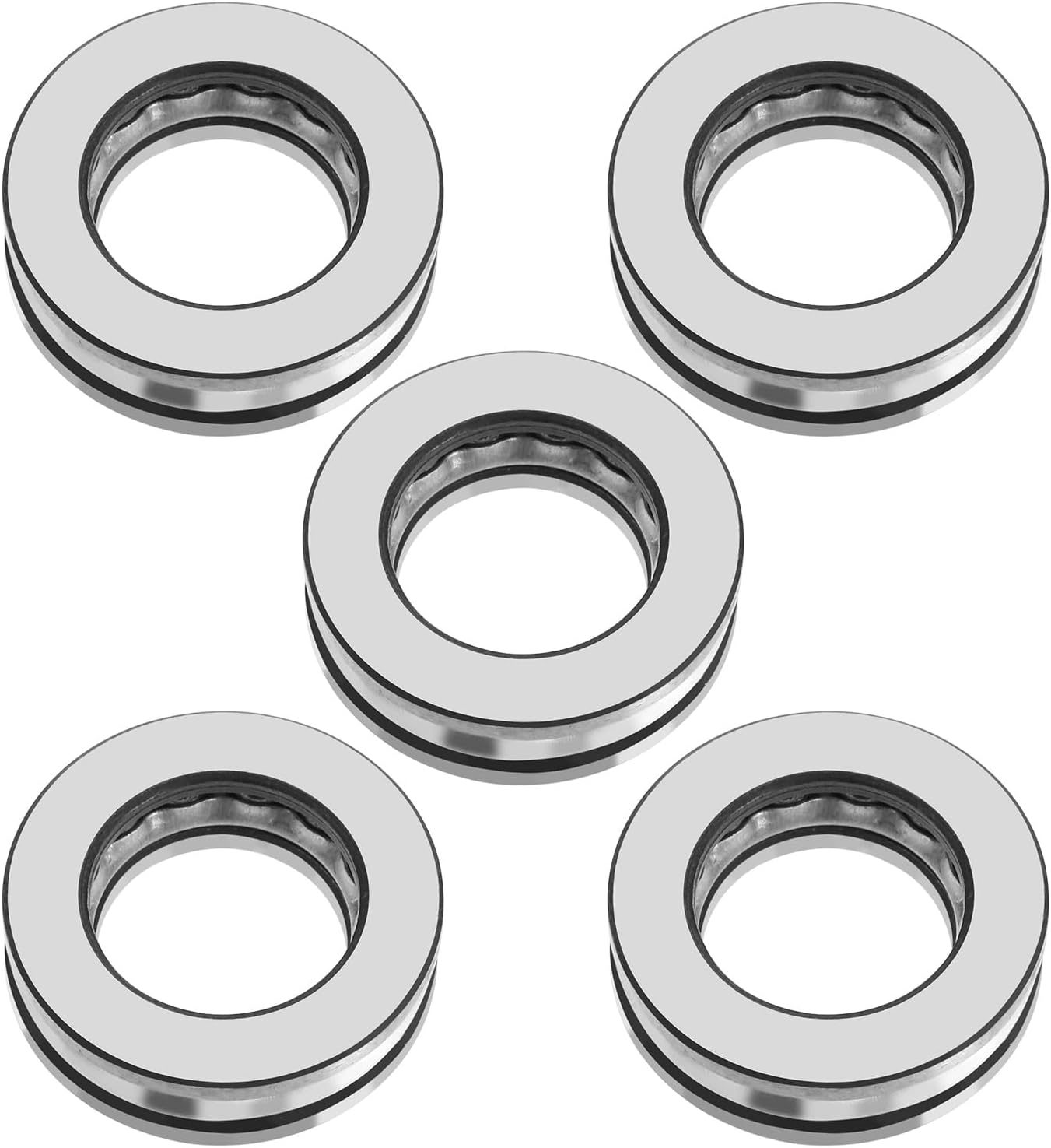 Stück 51104 Axial-kugellager 3-in-1 Axial-kugellager 20x35x10mm Hochpräzisions-kugellager Aus Kohlenstoffstahl Mit Einzelscheibe