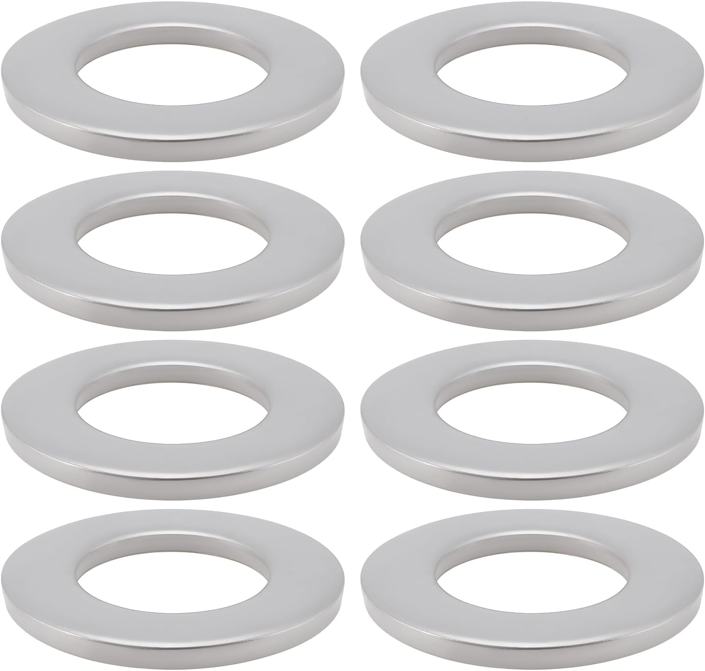 Satz Mit 8 Unterlegscheiben 27 X 50 X 4 Mm Für 25-mm-achsen, Kompatibel Mit Marine 13 Segelboot-trolleyrädern
