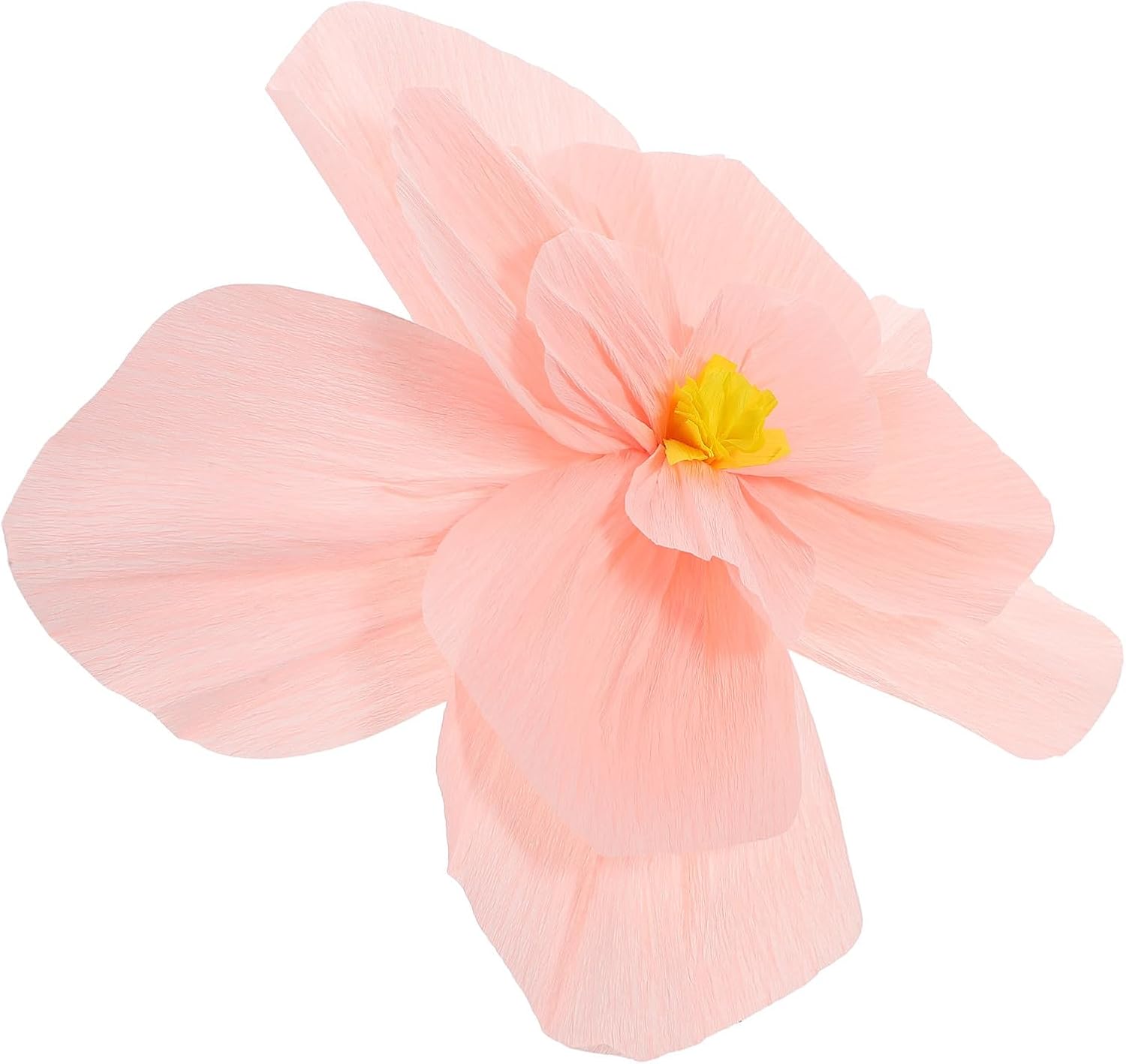 Dekorative 3d-blume Aus Krepppapier Für Wand Und Hintergrund