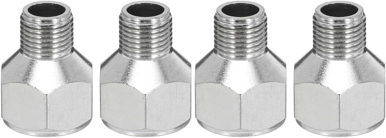 Airbrush-adapter, 4-teilig, Aus Eisen (1/8 Zoll Außengewinde)