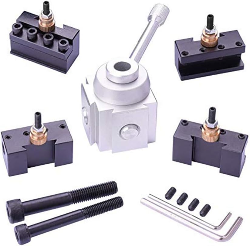 Mini-drehmaschine Mit Schnellwechsel-werkzeughalter Und Multifunktions-werkzeughalter. Werkzeughalter 120034, Werkzeugsatz