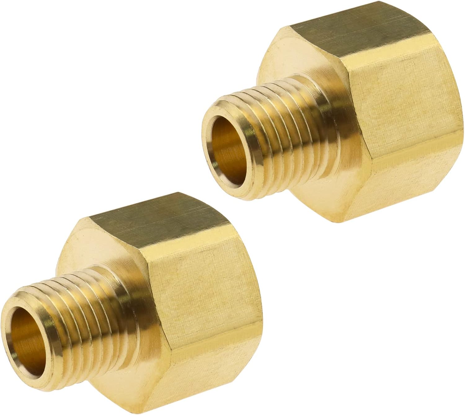 Stück Hochdruckreiniger-adapter, 14 Mm Außendurchmesser Auf 22 Mm Innendurchmesser, Messing-schlauchkupplung, Verbindungsstück Für Hochdruckreiniger-wasserschläuche Bis 4500 Psi