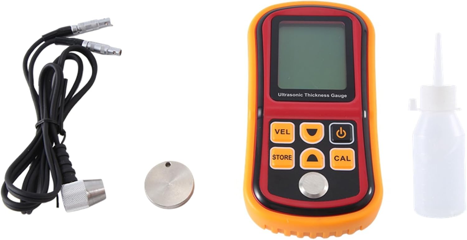 Gm100 Ultraschall-digital-dickenmessgerät Mit Lcd-anzeige, 1,2–225 Mm (stahl), Auflösung 0,1 Mm