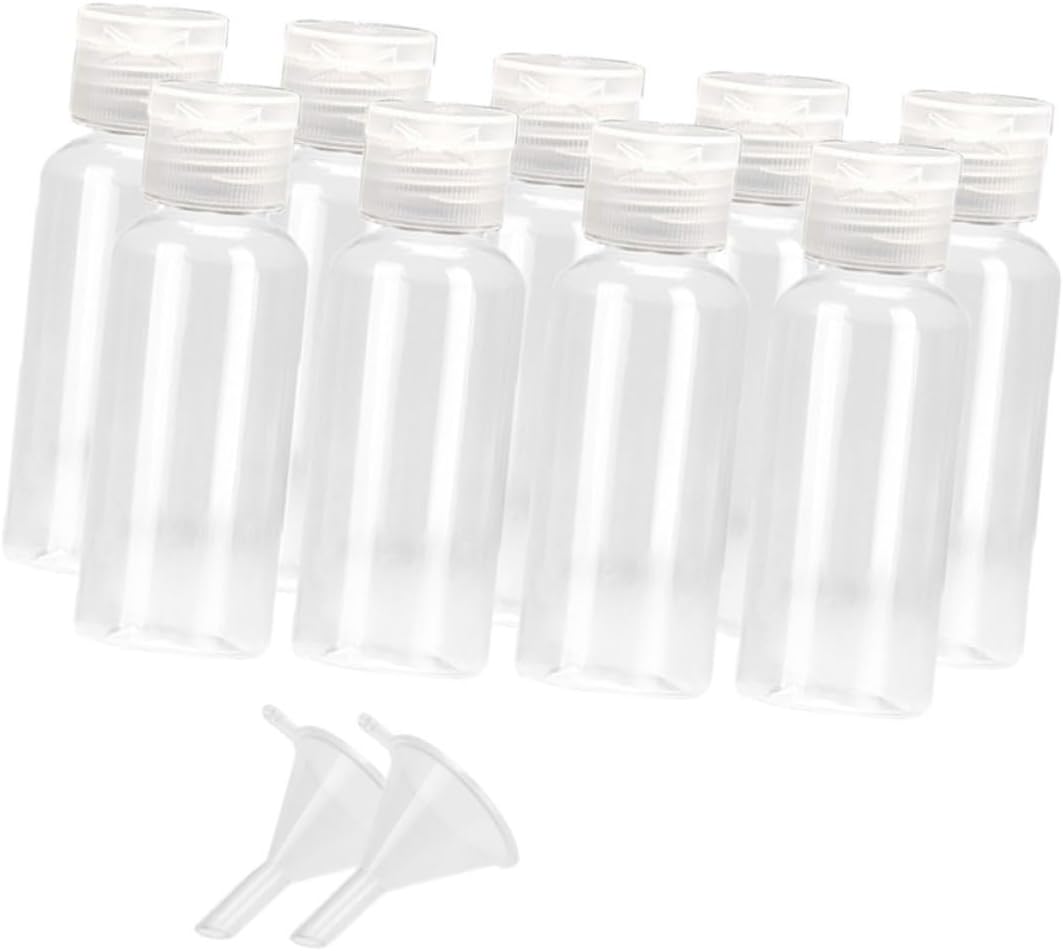 17-teiliges Set Wiederbefüllbarer Lotionflaschen, Kunststoff, 50 Ml