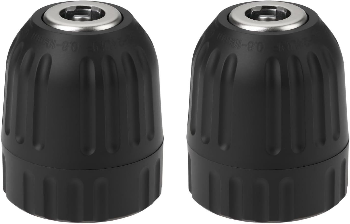 Set Mit 2 0,8 Bis 10 Mm 3/8" 24unf Schnellspann-bohrfutteradaptern Für Die Umrüstung Von Elektrischen Bohrmaschinen
