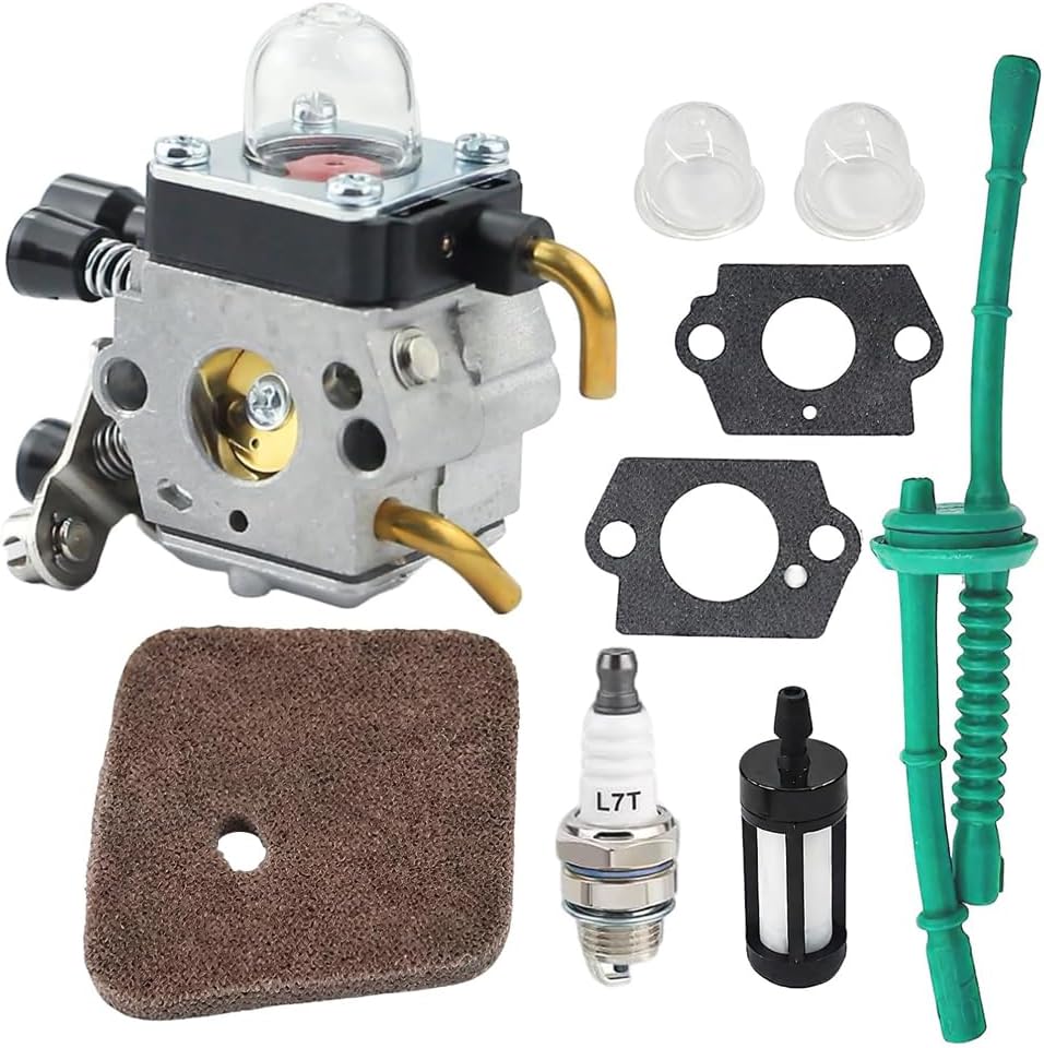 Vergaser-reparatursatz C1q-s97 Für Freischneider – Ersatzteil Kompatibel Mit Stihl Fs55, Fs55r, Fs38, Fs45, Fs46 Und Km55 Für Wartungszwecke