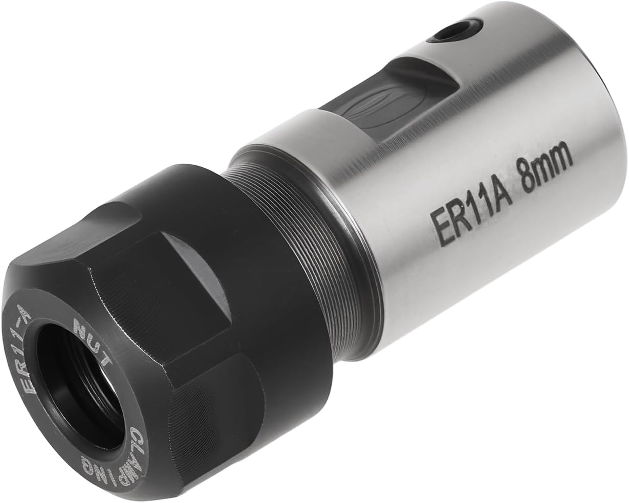 Verlängerungsfutter Kompatibel Mit Er11a Er11 8mm Bohrung 16mm Außendurchmesser 40mm Länge Für Cnc-fräse 8mm Spindel